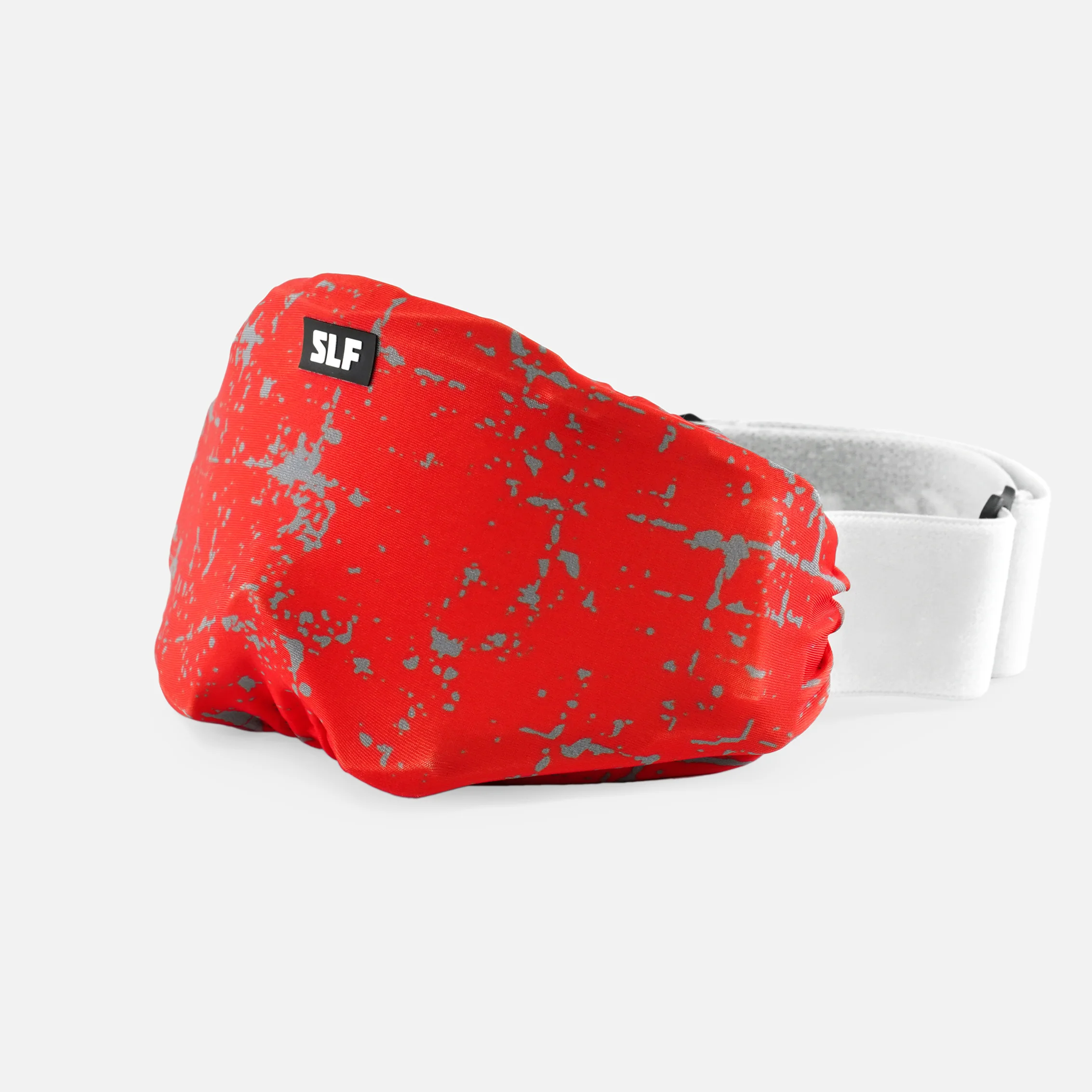 Grunge Red Soft Goggle Cover - Image 2