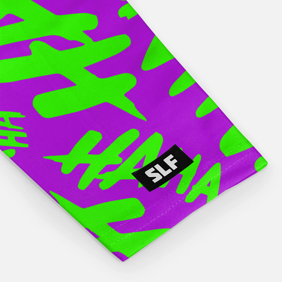 Ha Ha Ha Purple Kids Arm Sleeve - Image 5