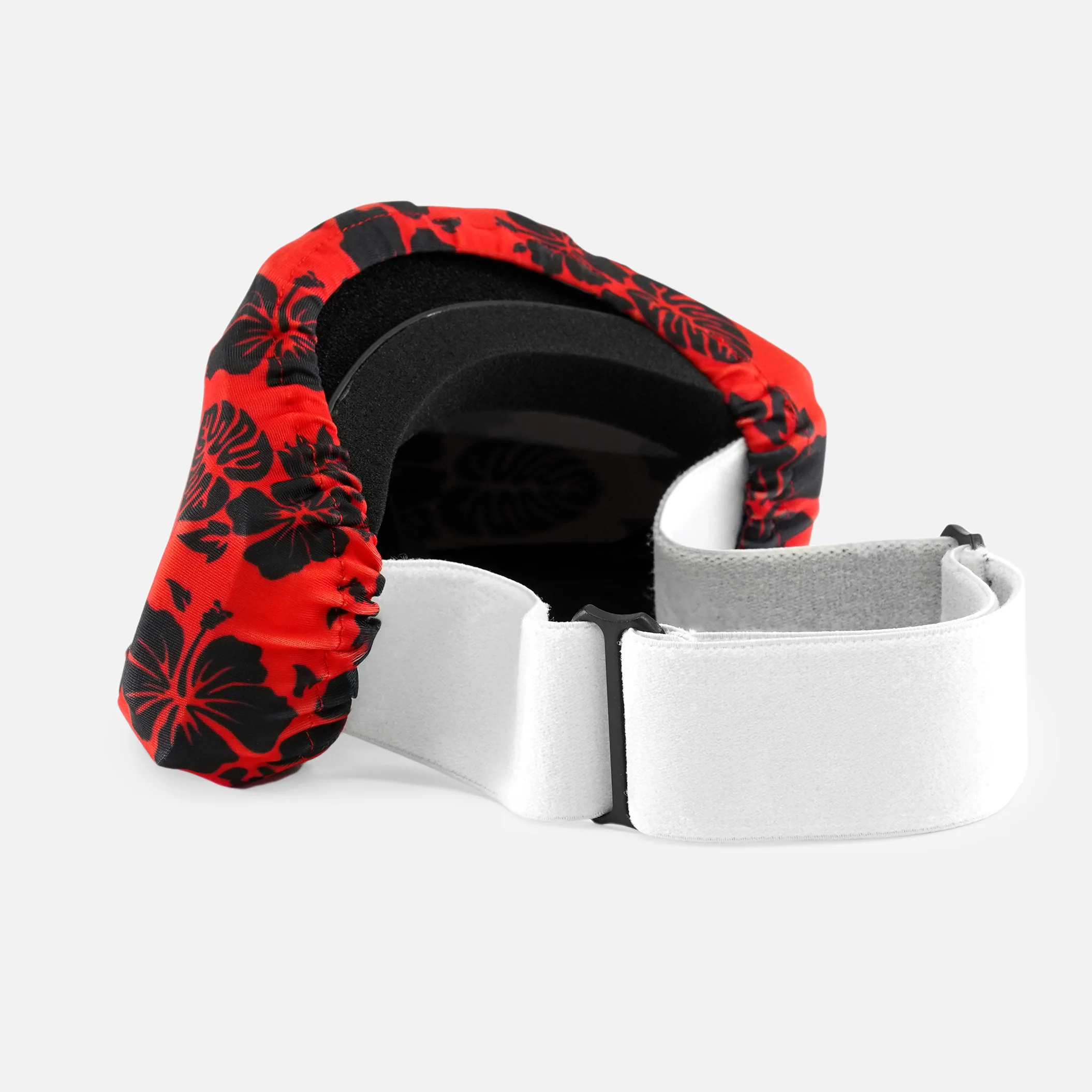 Hibiscus Red Soft Goggle Cover - Image 3