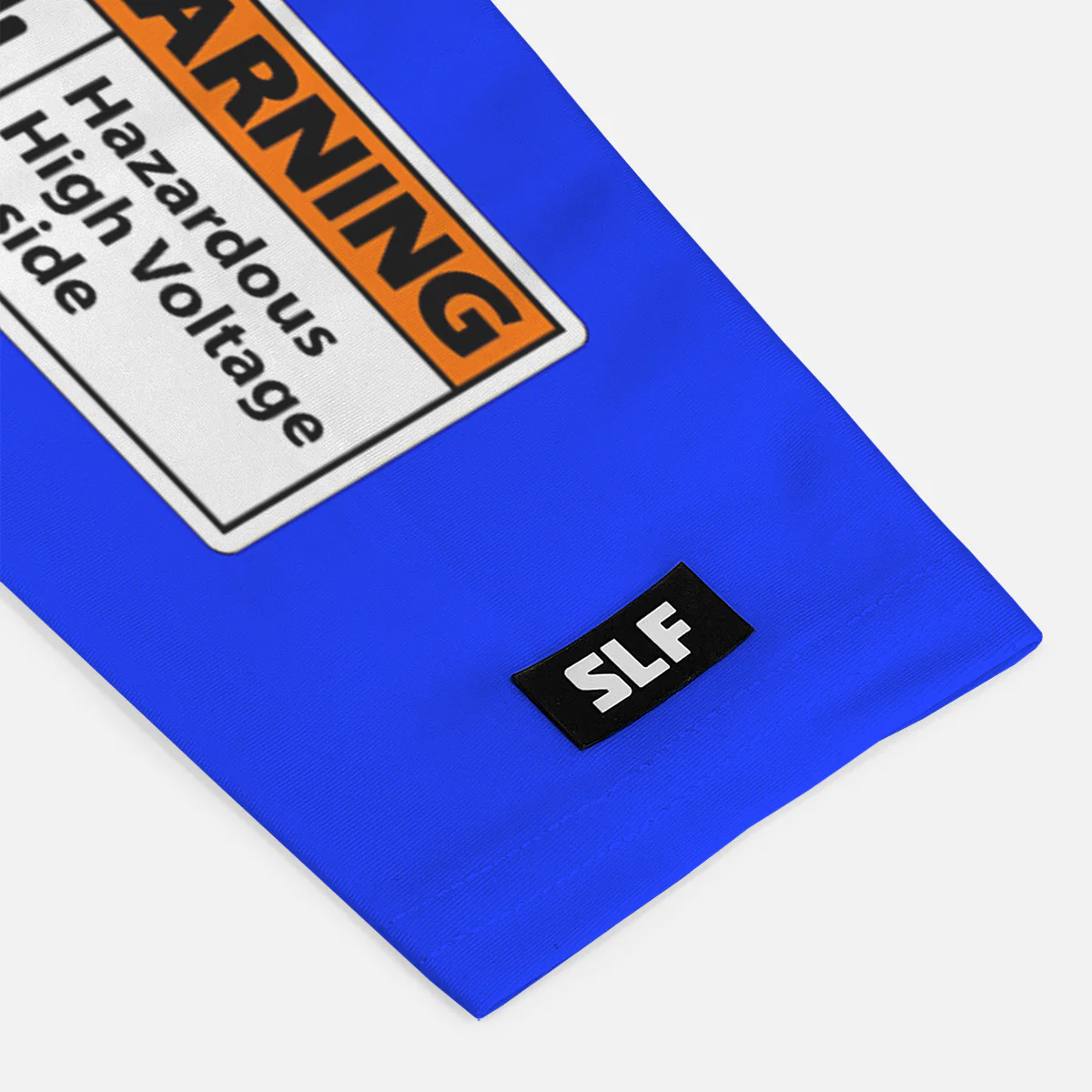 High Voltage Blue Kids Arm Sleeve - Image 5