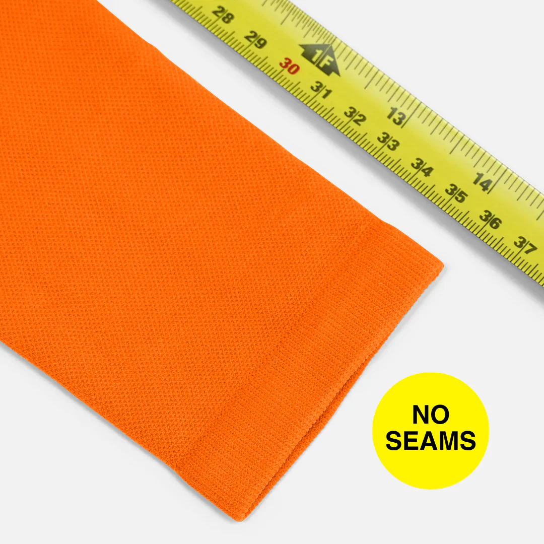Hot Orange Compression Arm Sleeve - Image 4