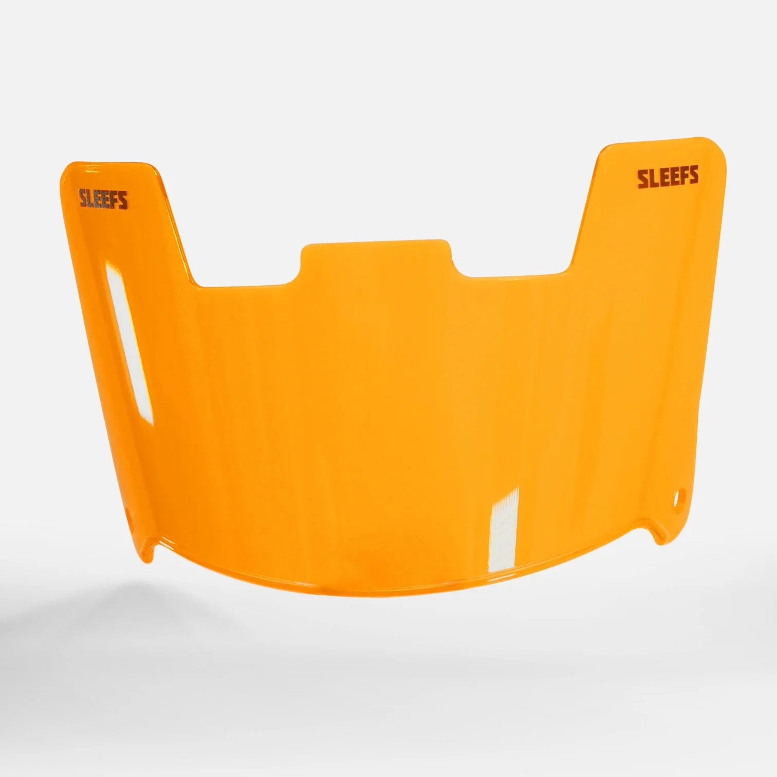 Hot Orange Helmet Eye-Shield Visor for Kids - Image 3