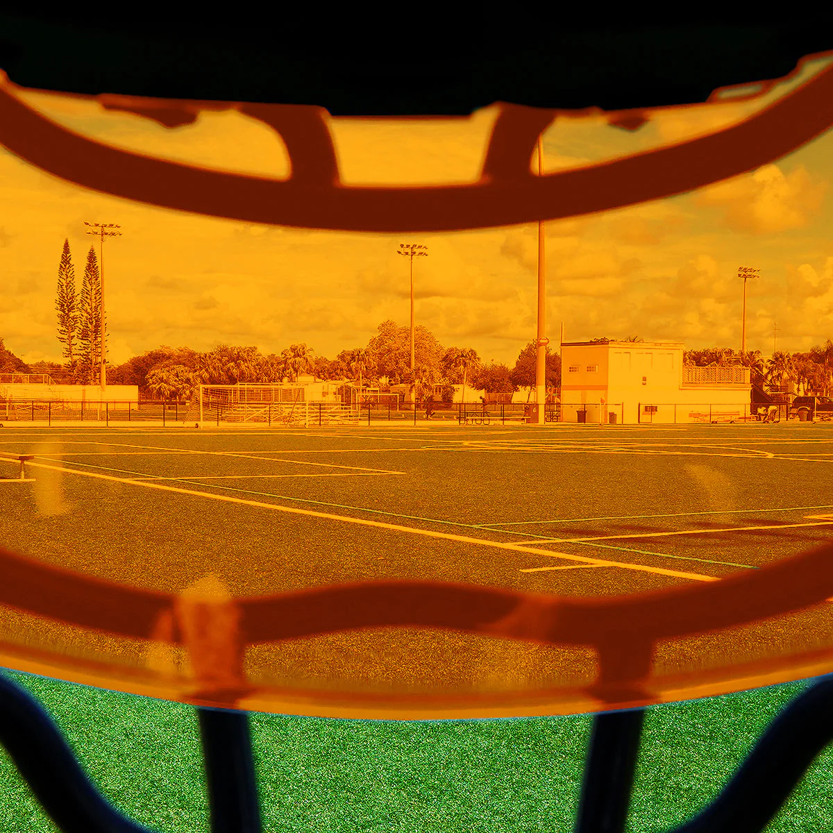 Hot Orange Helmet Eye-Shield Visor for Kids - Image 5