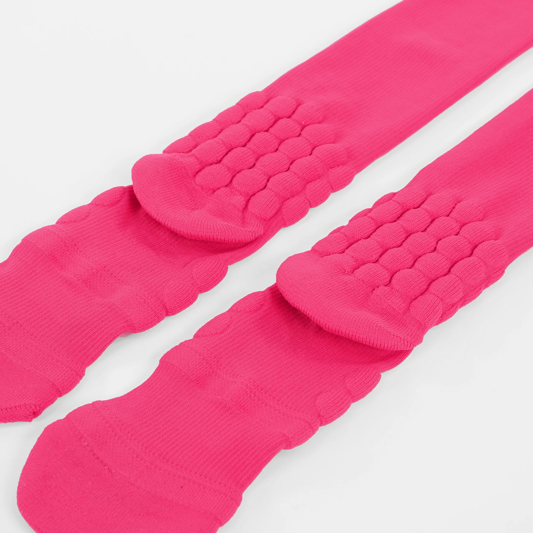 Hue Pink Football Padded Long Socks - Image 3