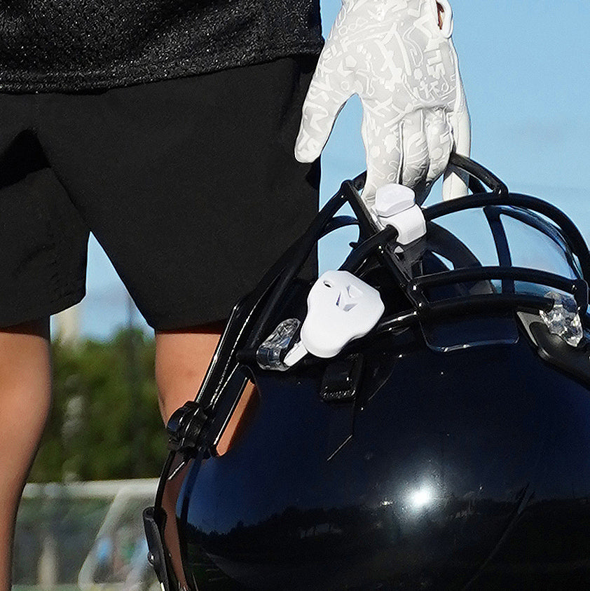 Hue Blue Kids Soft Football Mouthguard - Image 6