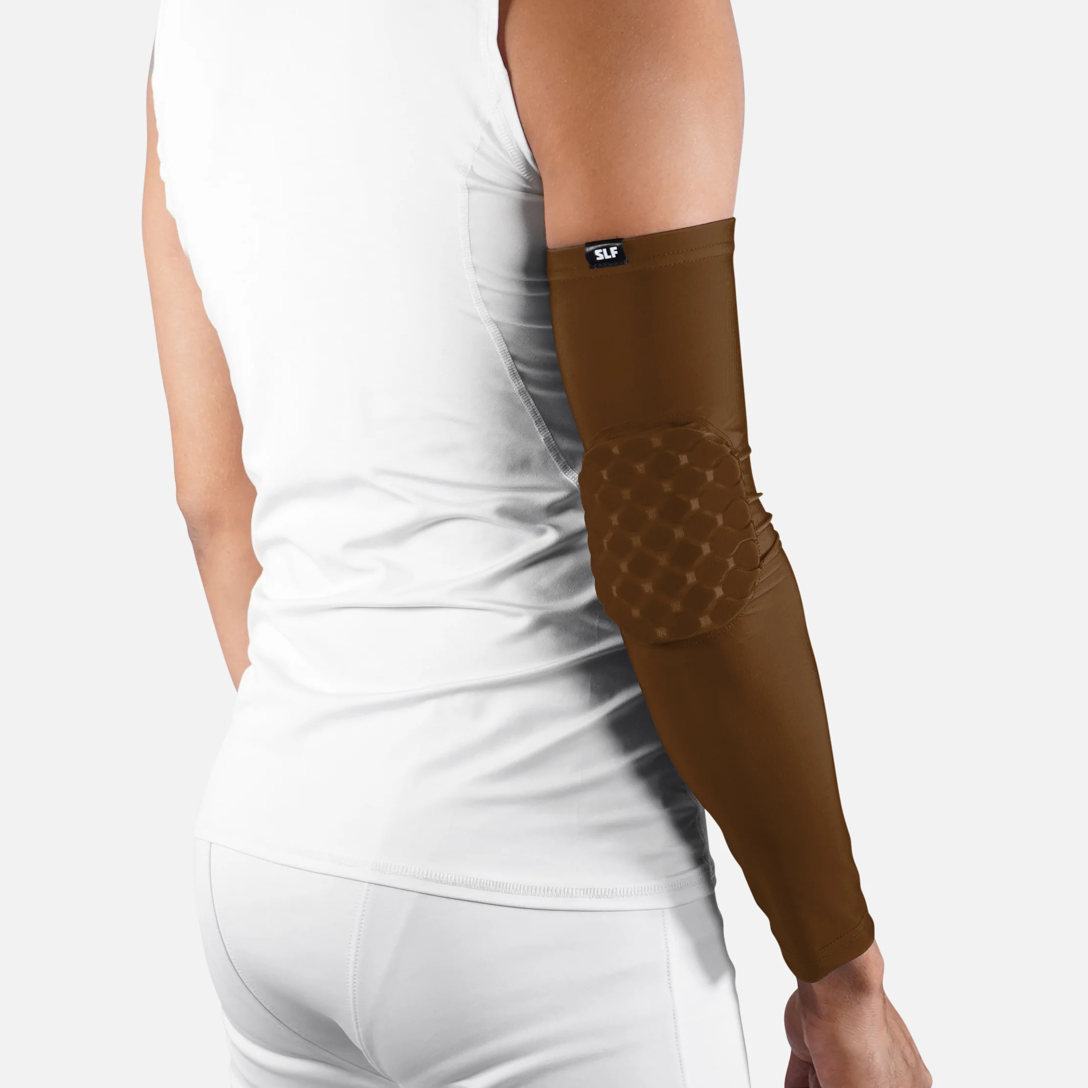 Hue Brown Padded Arm Sleeve - Image 2