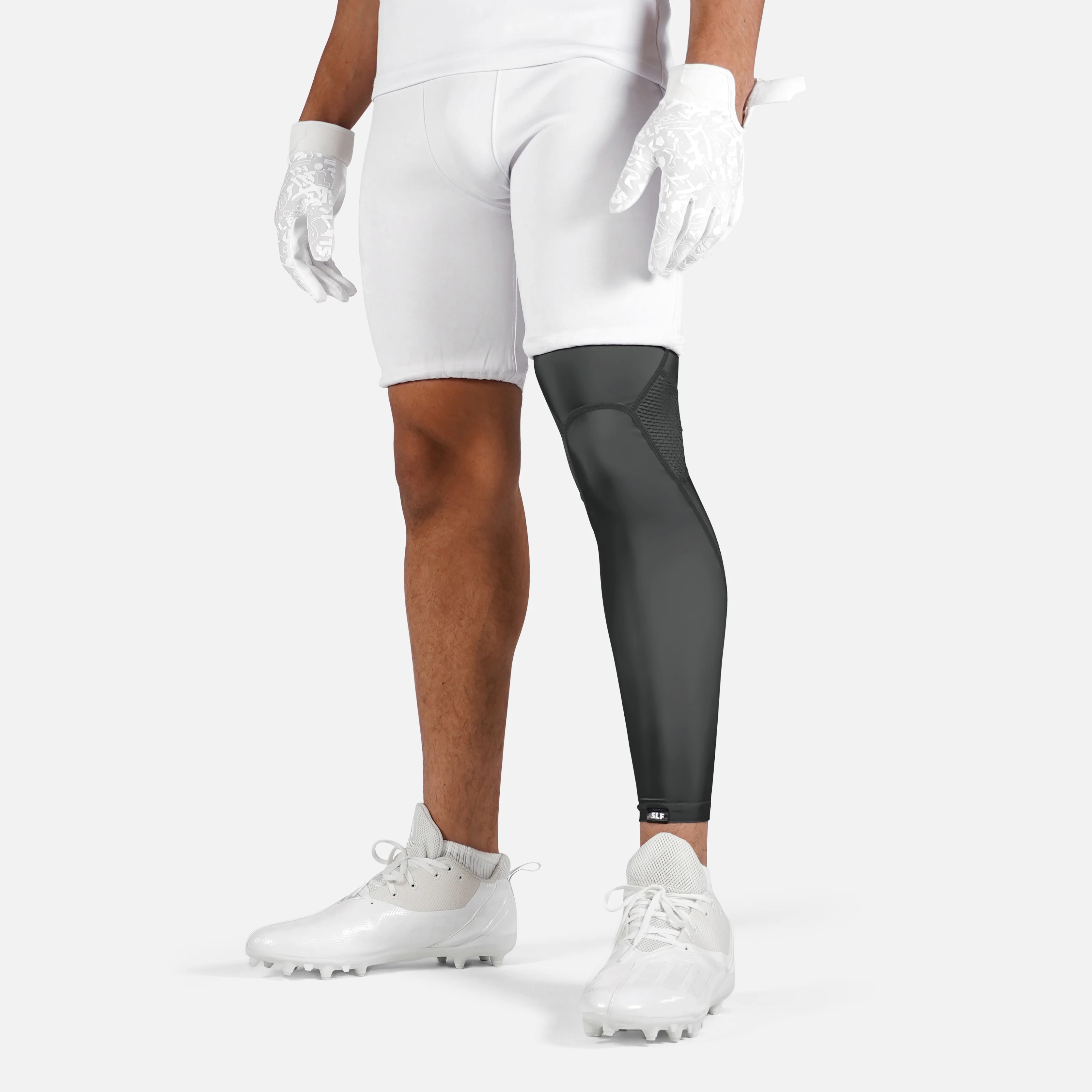 Hue Dark Gray Football Pro Leg Sleeve - Image 4