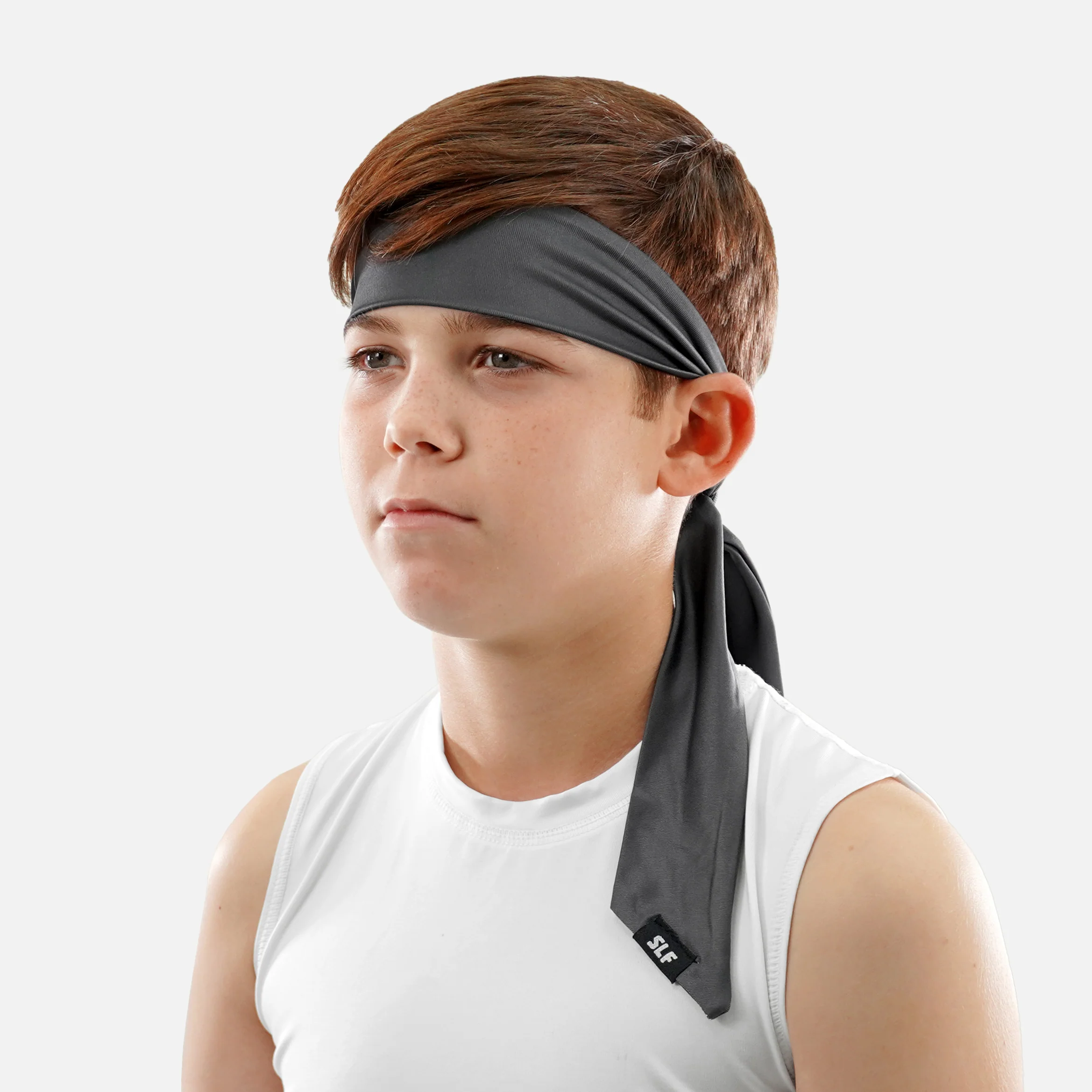 Hue Dark Gray Kids Ninja Headband - Image 2