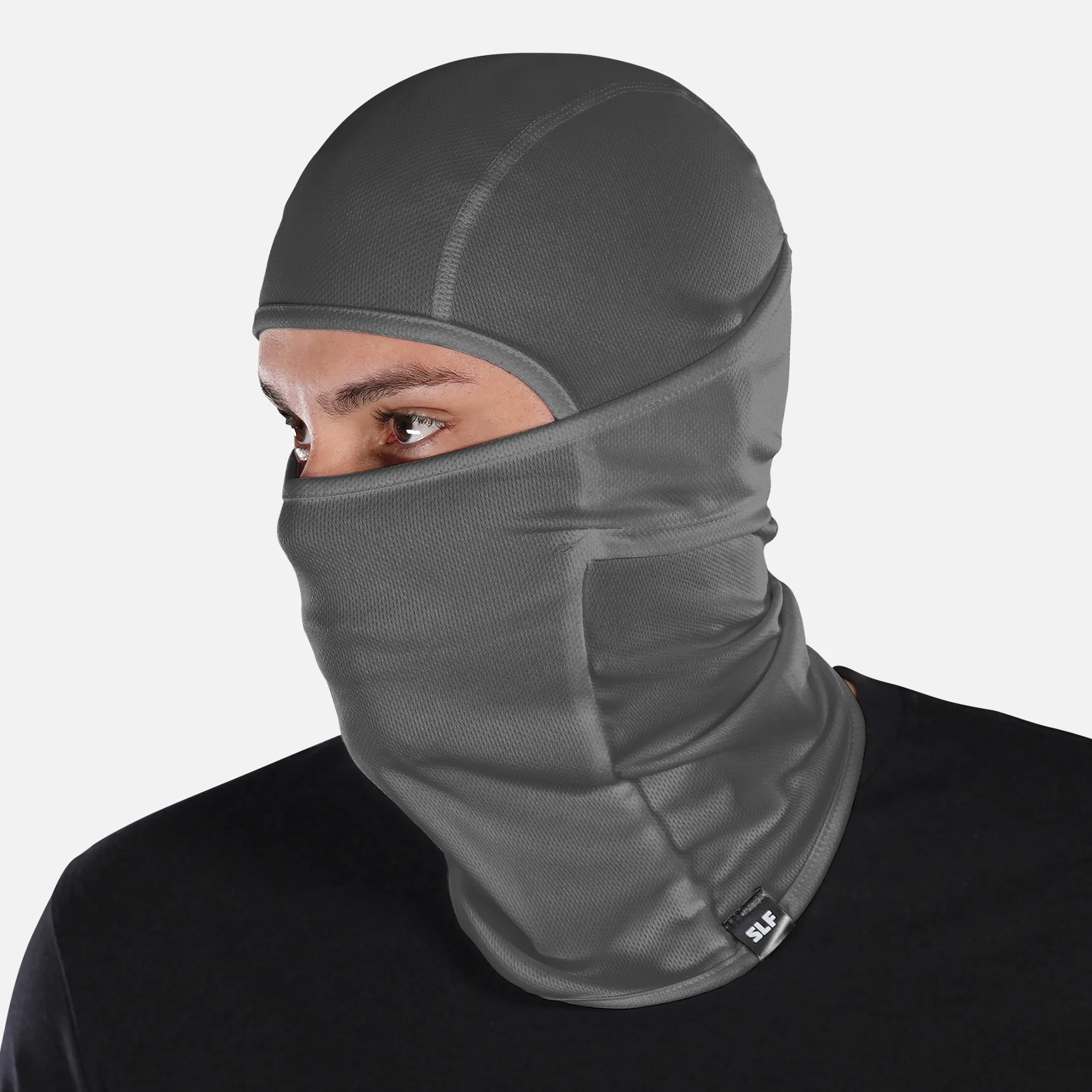 Hue Dark Gray Loose-fitting Shiesty Mask - Image 3
