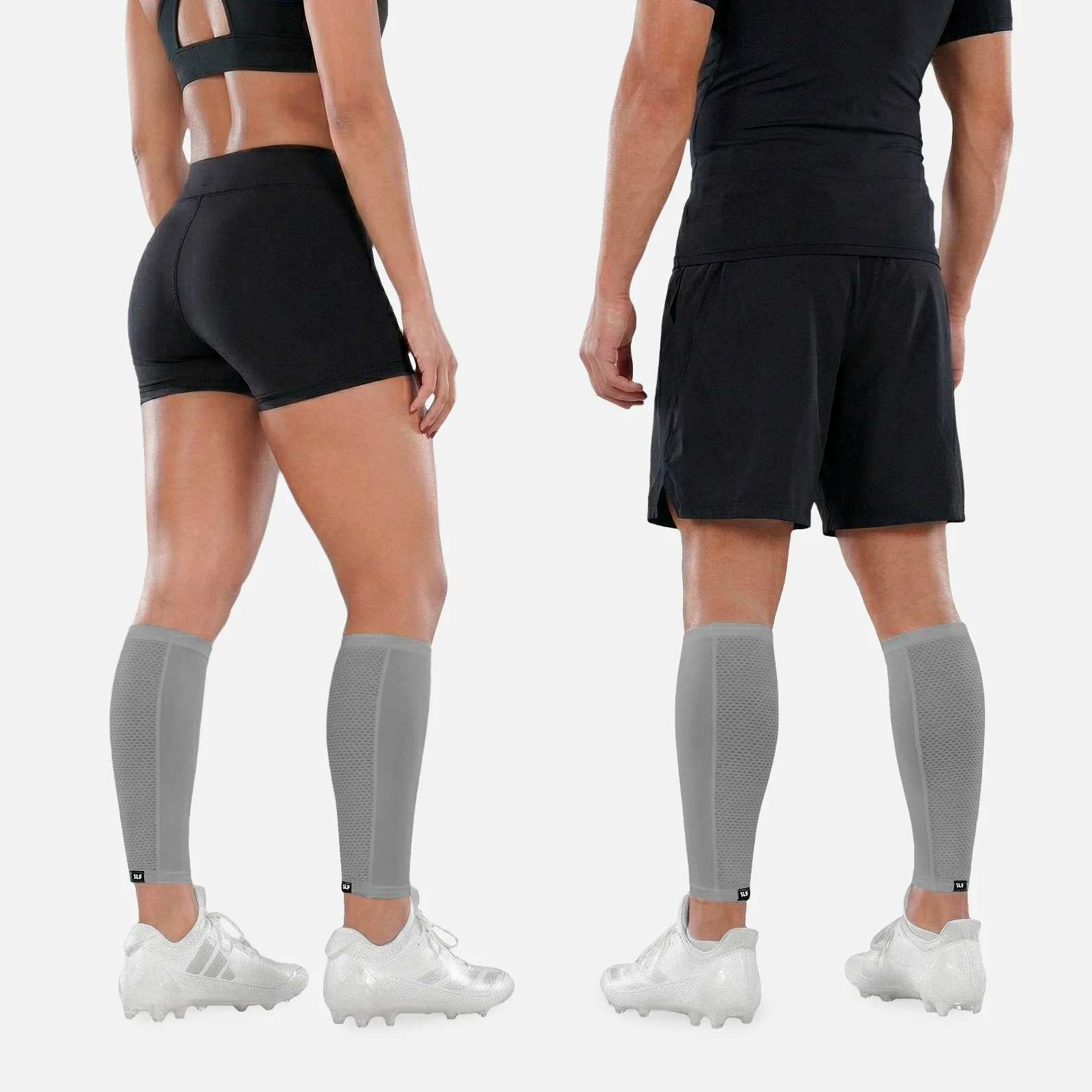 Hue Gray Pro Calf Sleeves - Image 2