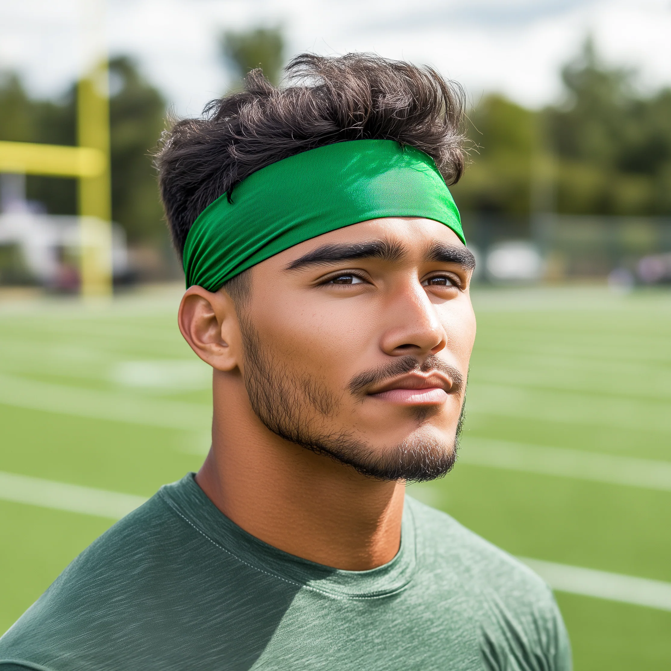 Hue Green Headband - Image 3