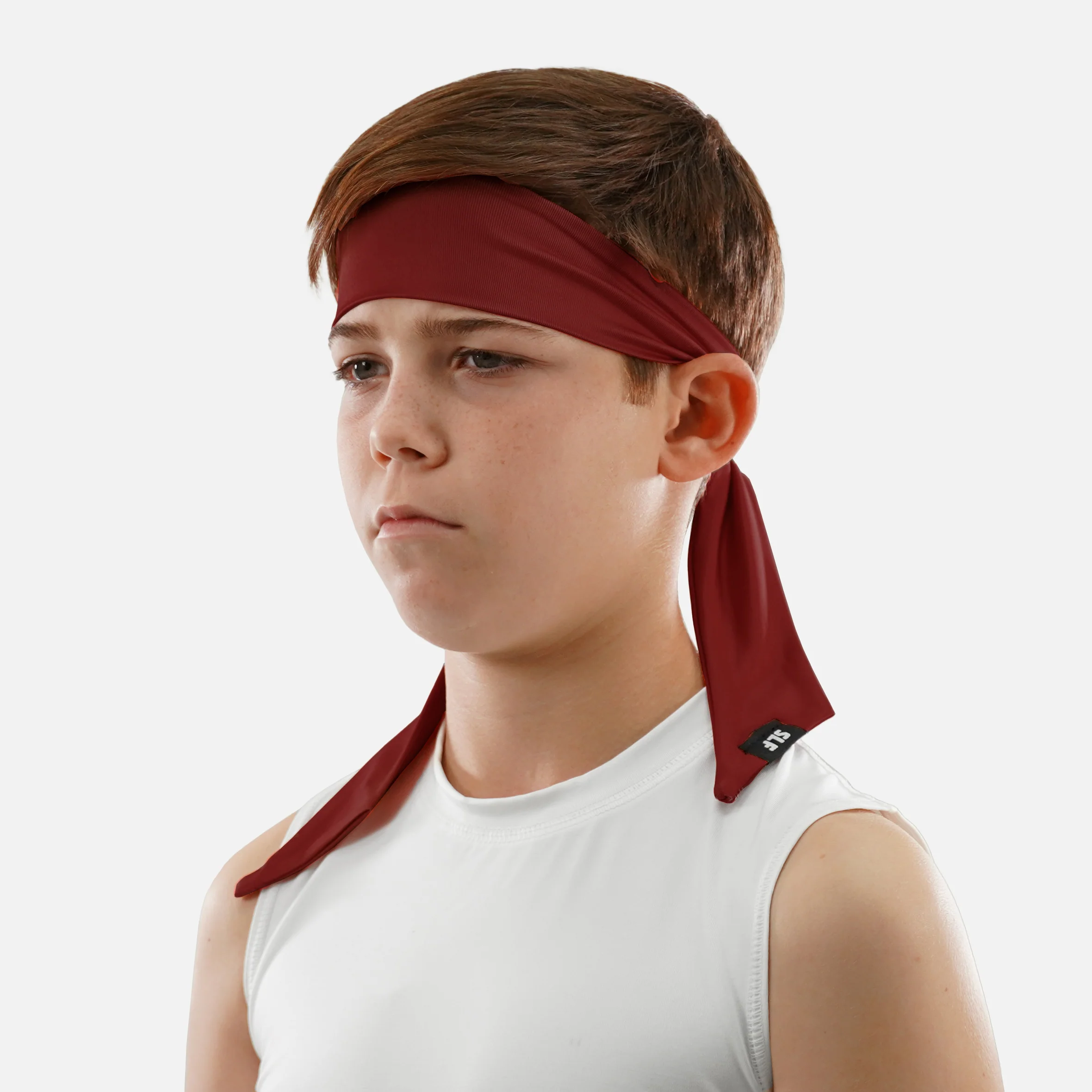 Hue Maroon Kids Ninja Headband - Image 2