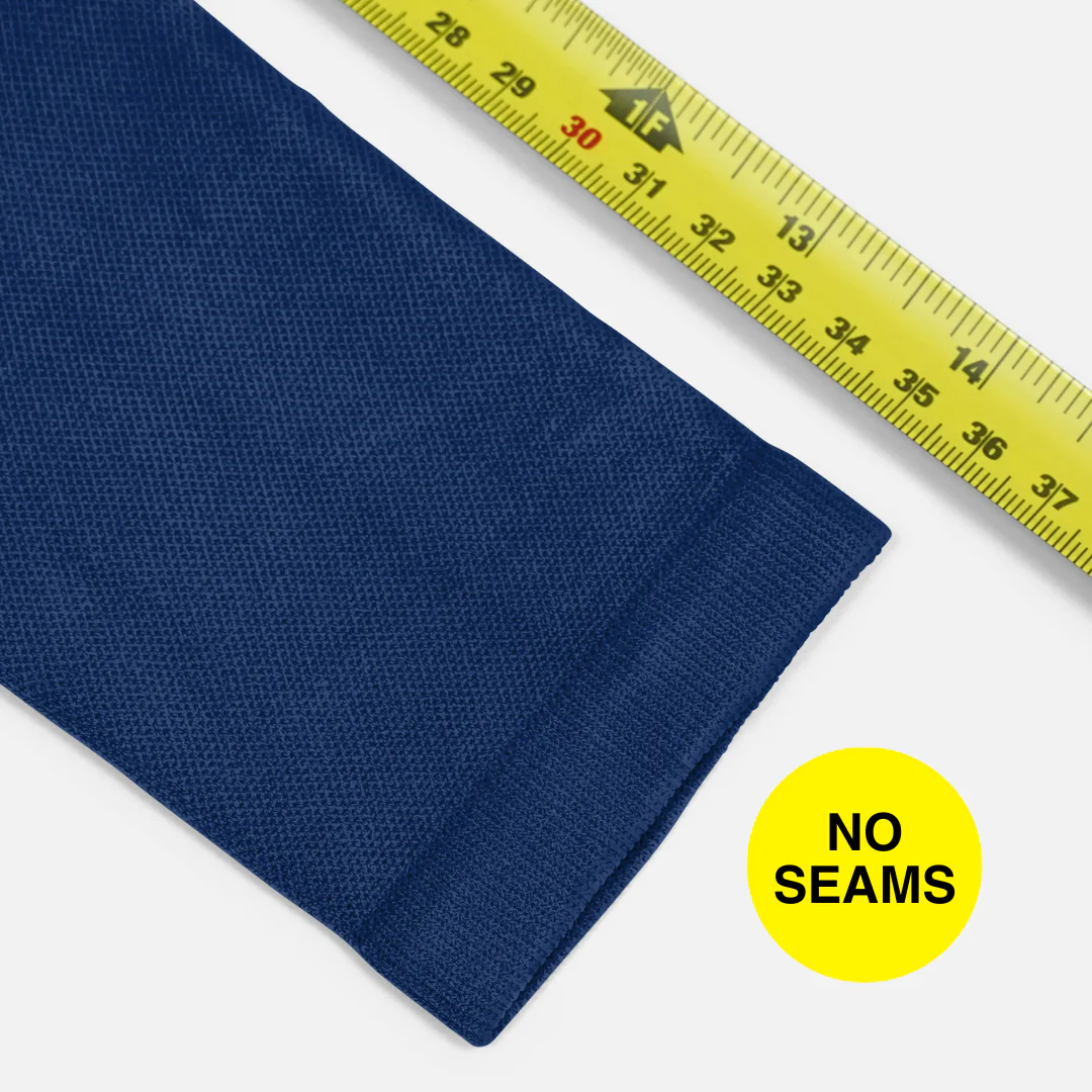 Hue Navy Blue Compression Arm Sleeve - Image 4