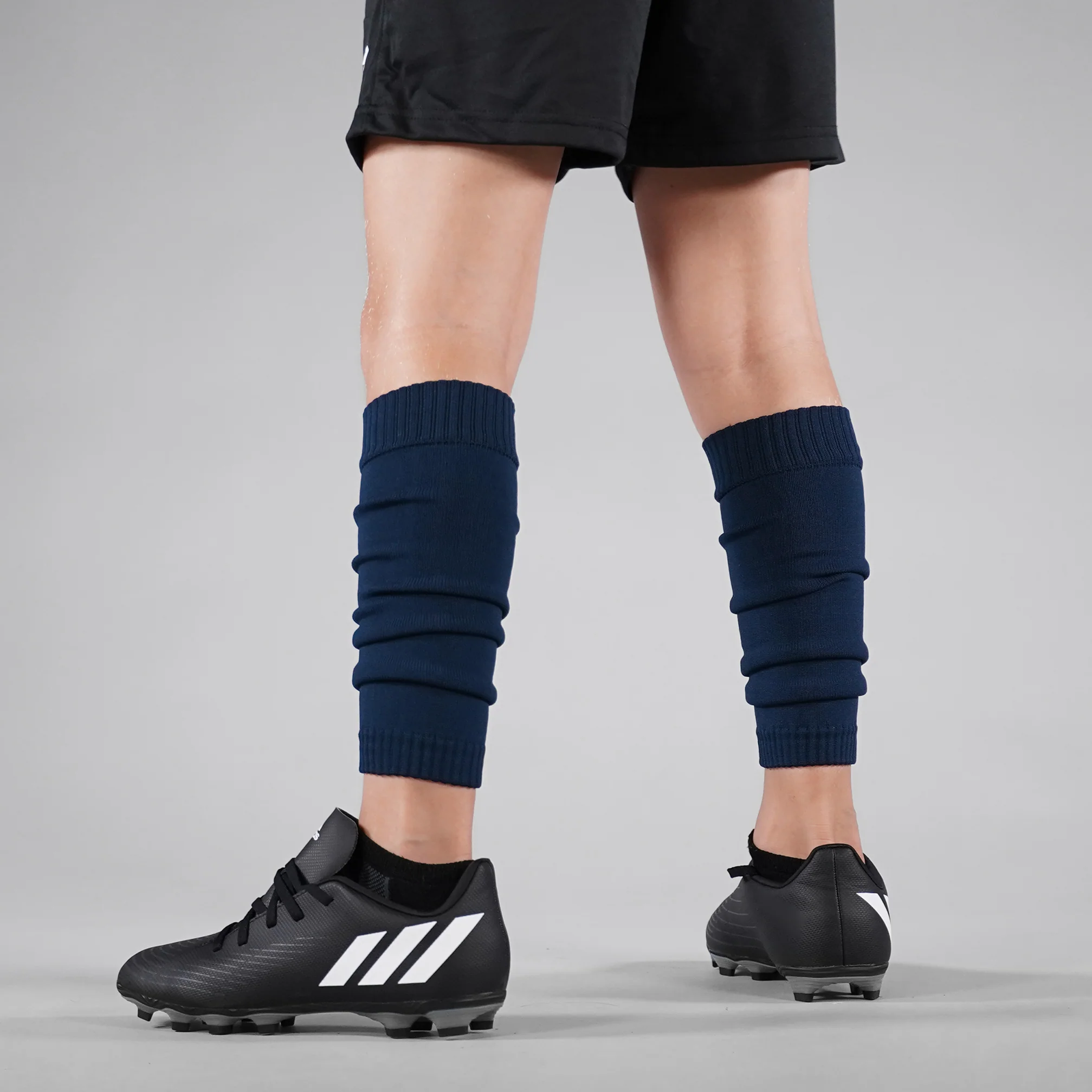 Hue Navy Kids Scrunchie Leg Sleeves - Image 2