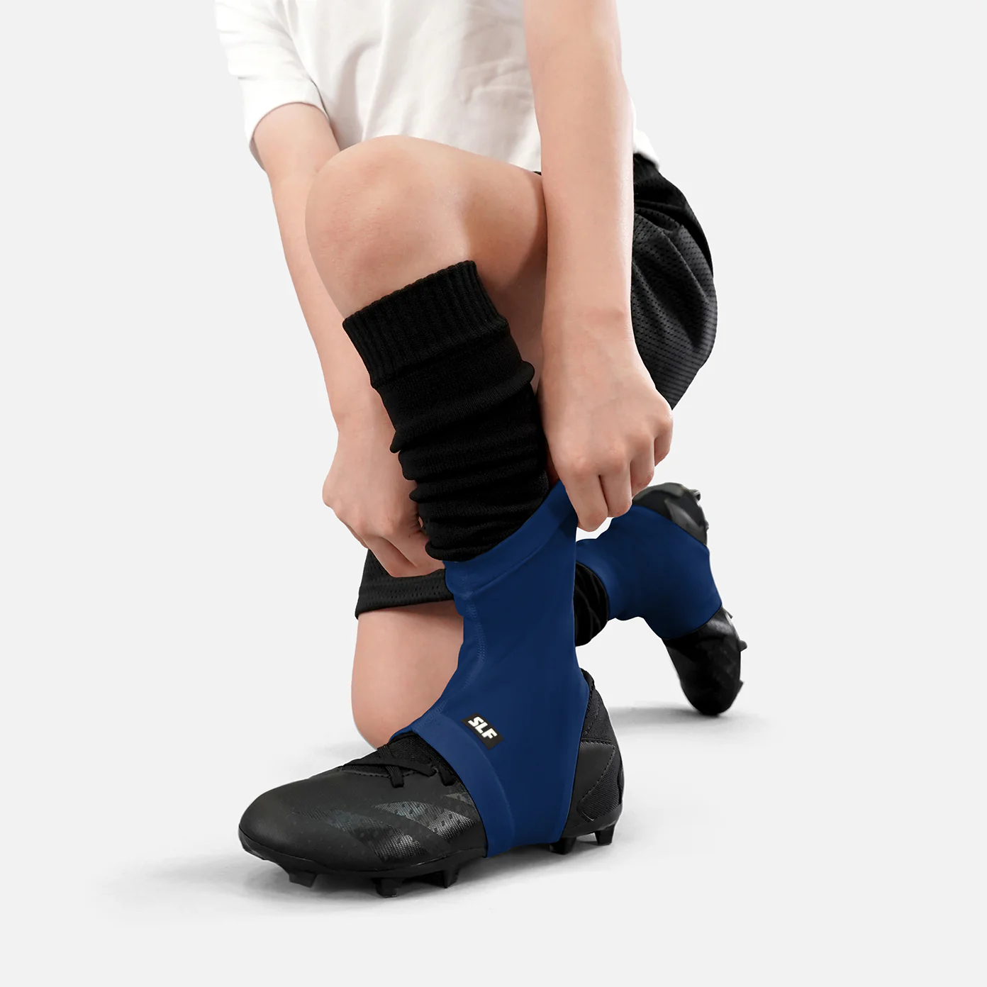 Hue Navy Kids Spats / Cleat Covers - Image 3