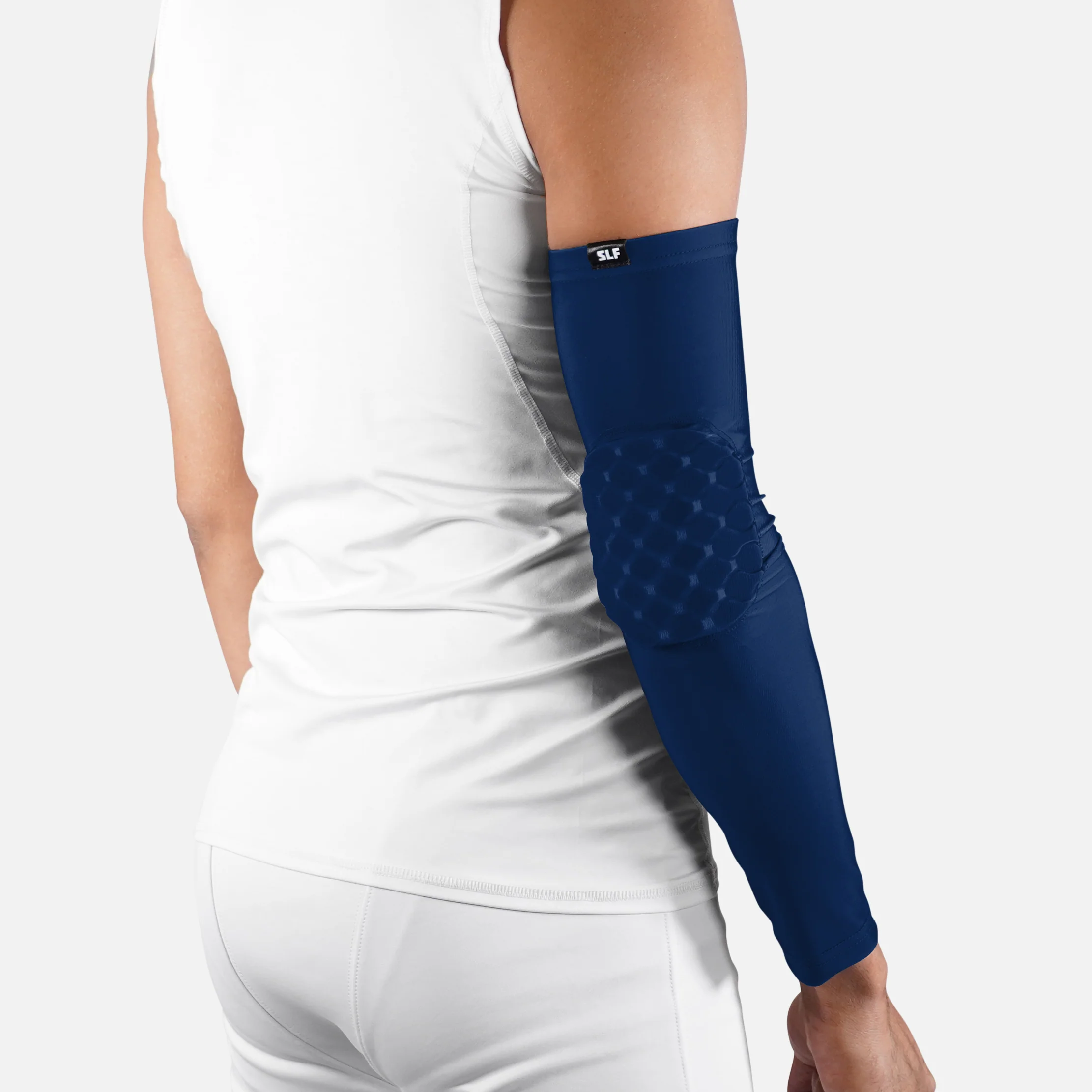 Hue Navy Padded Arm Sleeve - Image 2