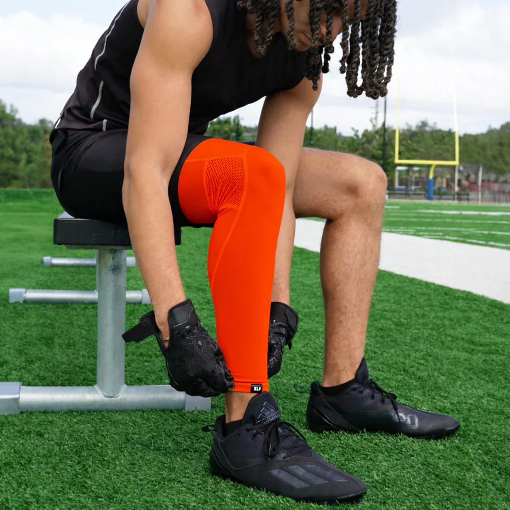 Hue Orange Football Pro Leg Sleeve - Image 9