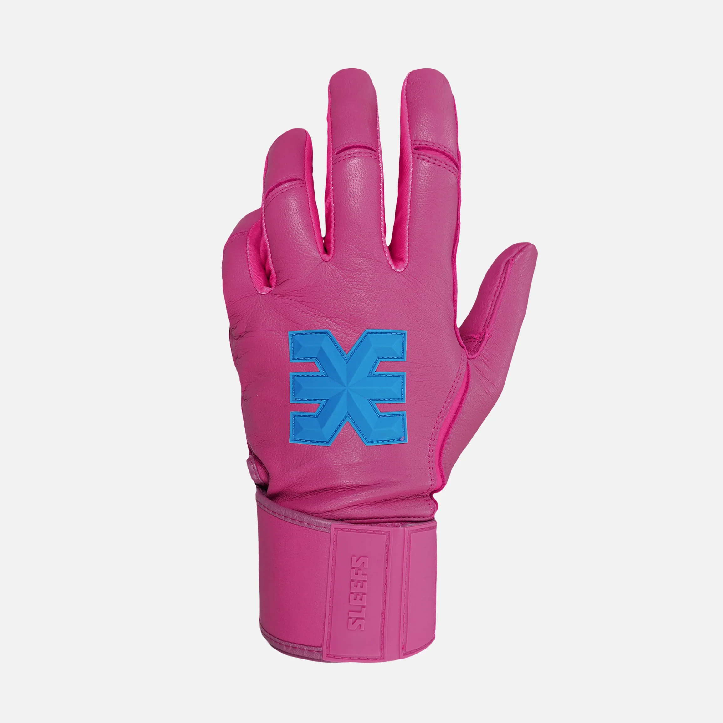 Hue Pink Baseball Batting Gloves - Image 3