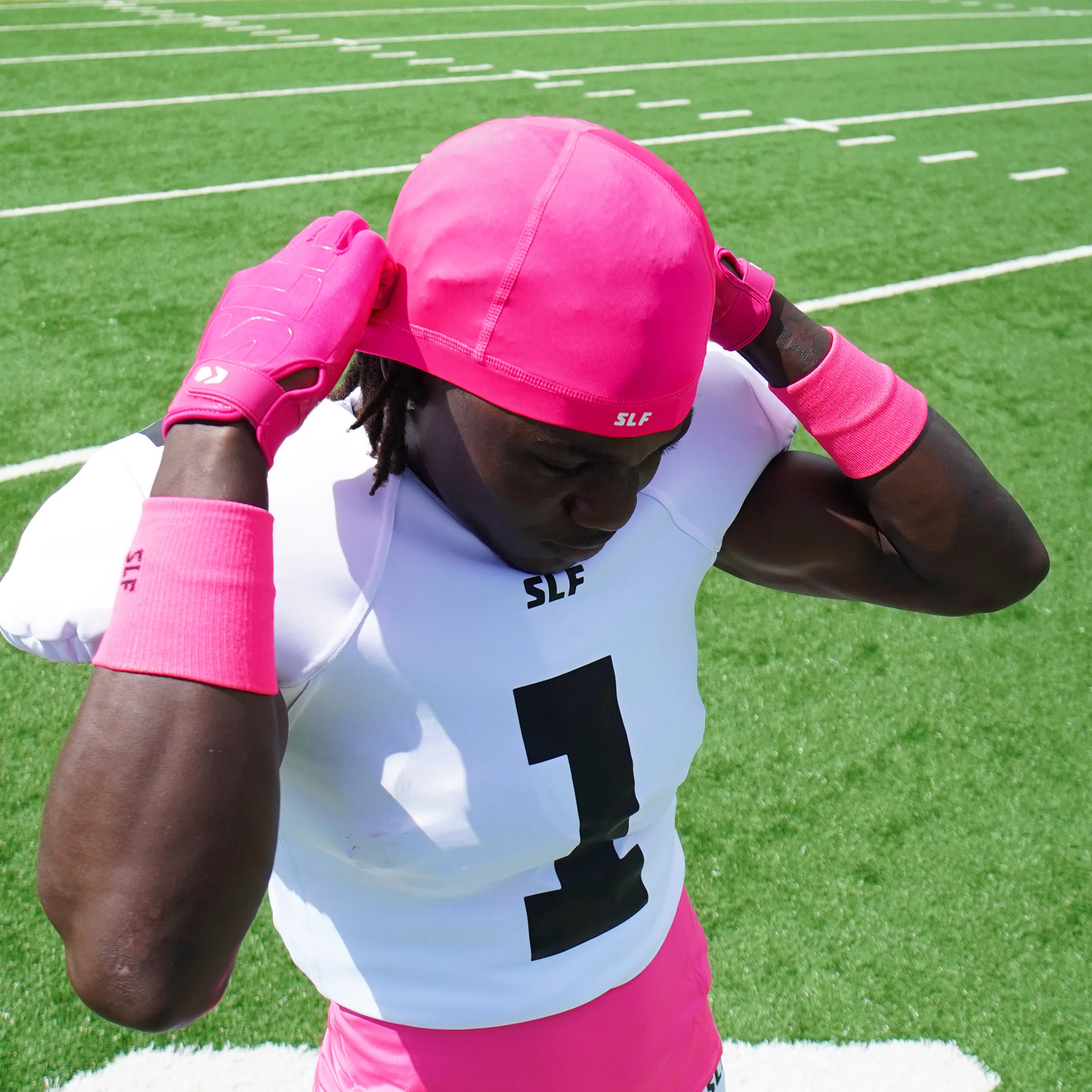 Hue Pink Skull Cap - Image 2