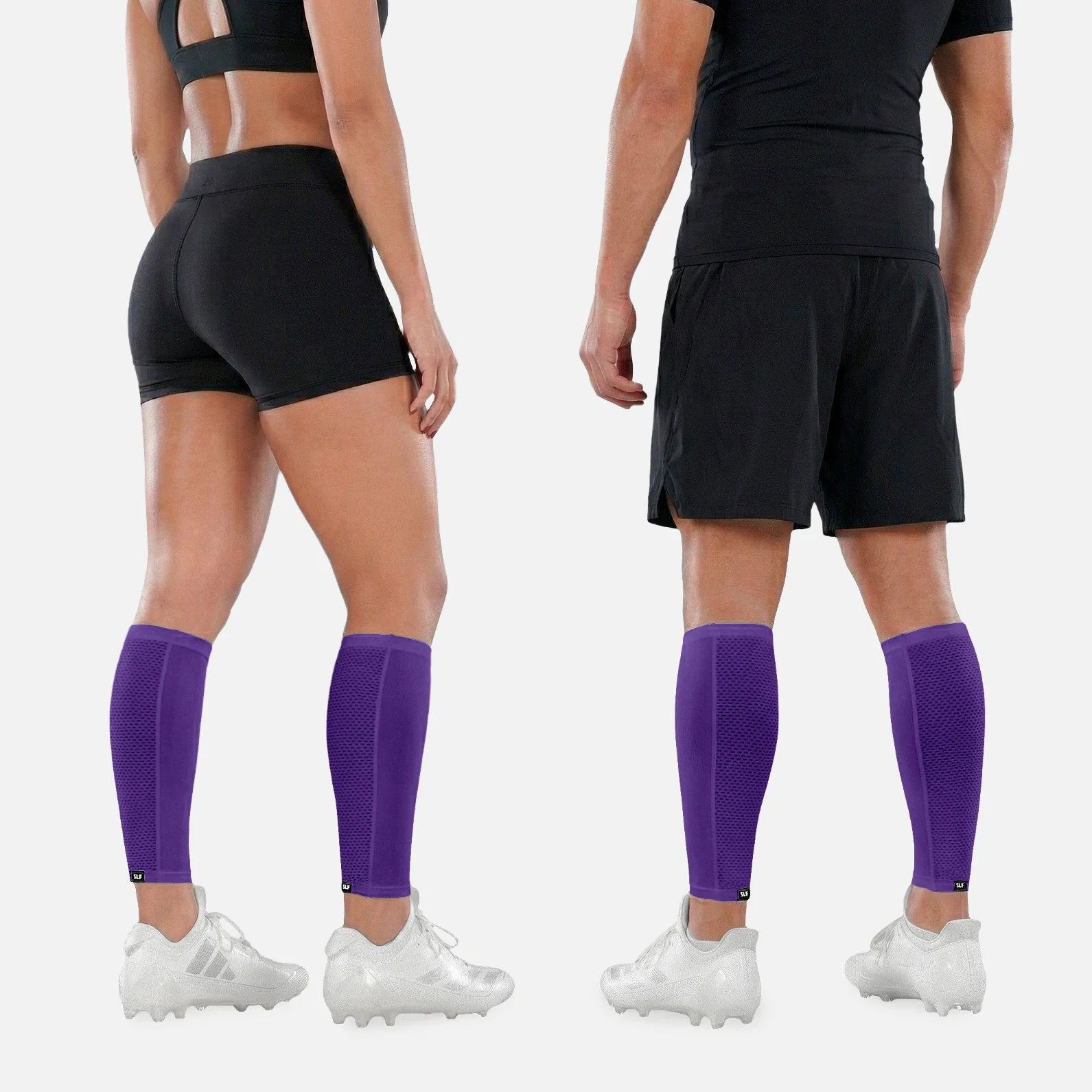 Hue Purple Pro Calf Sleeves - Image 2