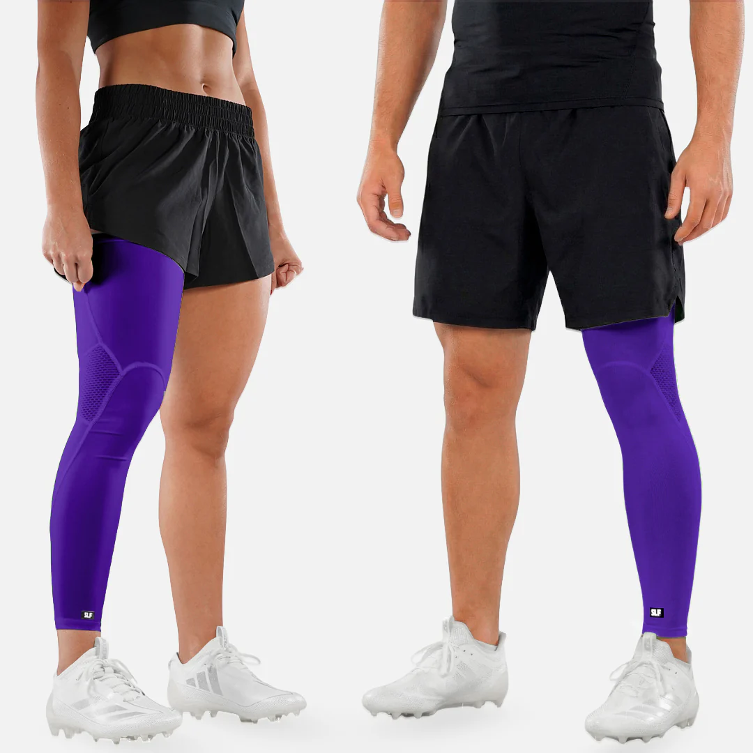 Hue Purple Football Pro Leg Sleeve - Image 2