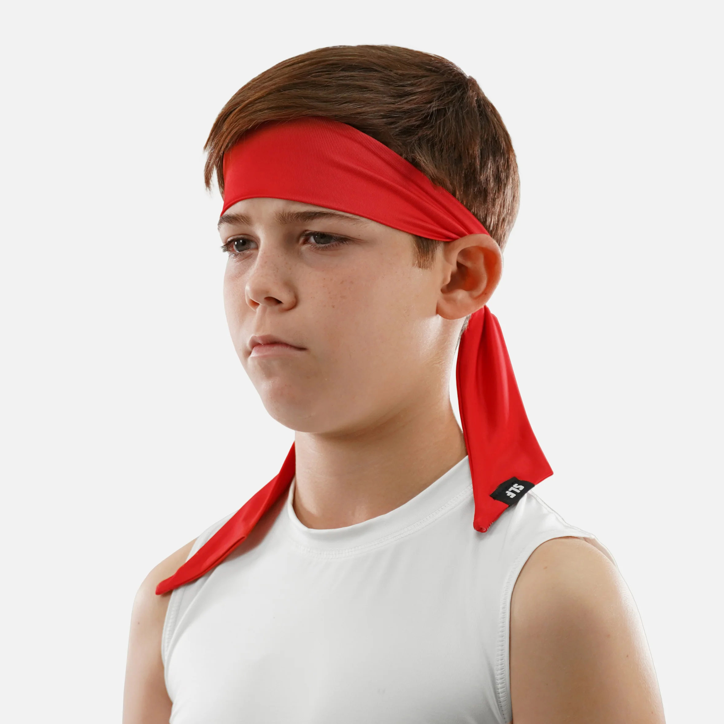 Hue Red Kids Ninja Headband - Image 2