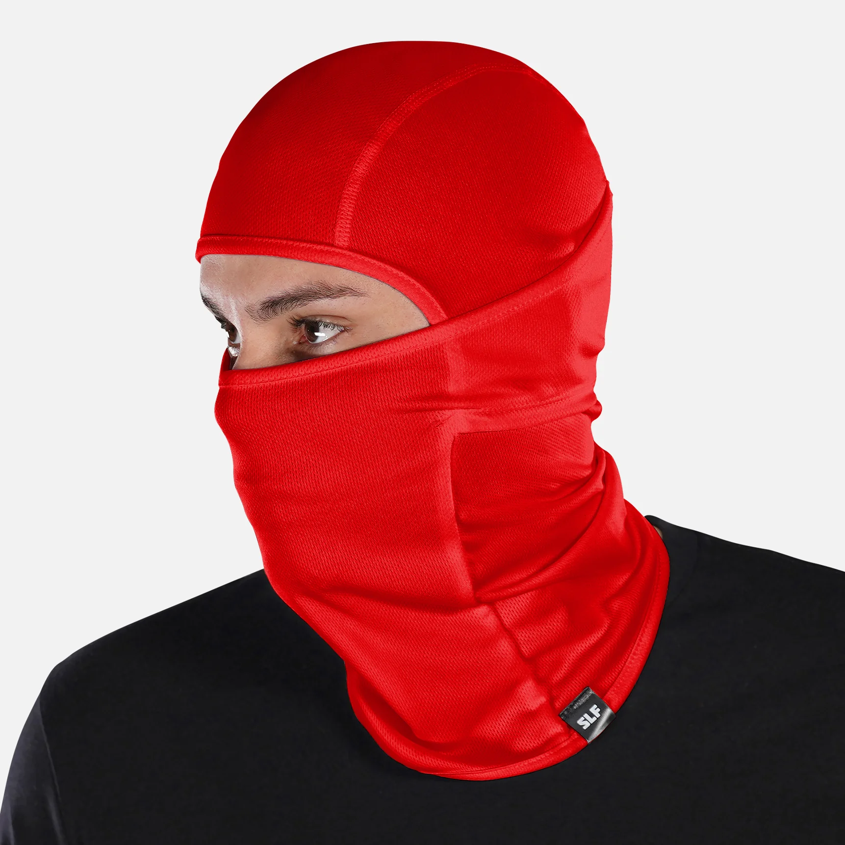 Hue Red Loose-fitting Shiesty Mask - Image 3