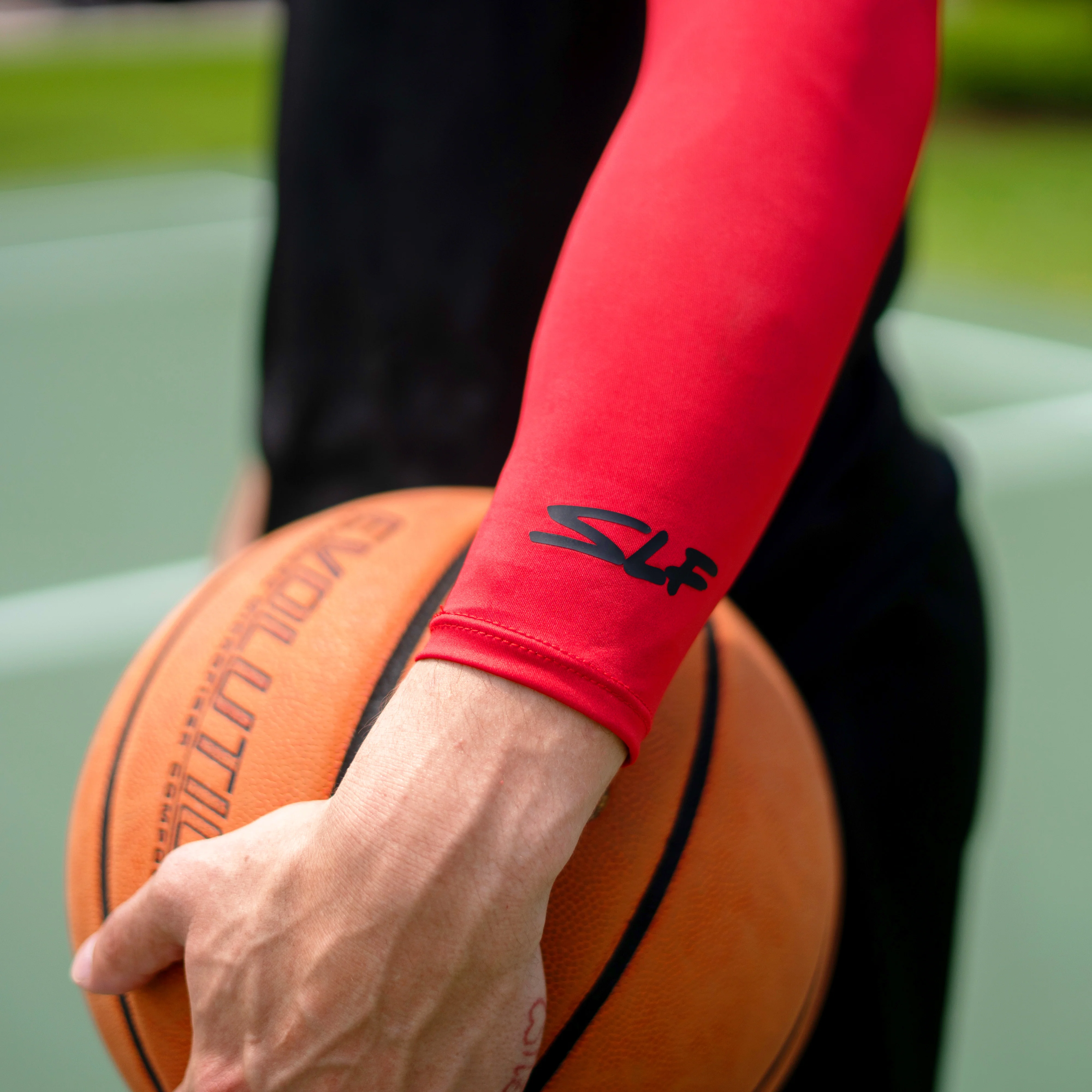 Hue Red SLF Basketball Shooter Sleeve - Image 4
