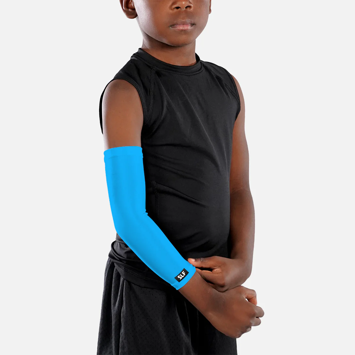 Hue Sky Blue Kids Arm Sleeve - Image 2