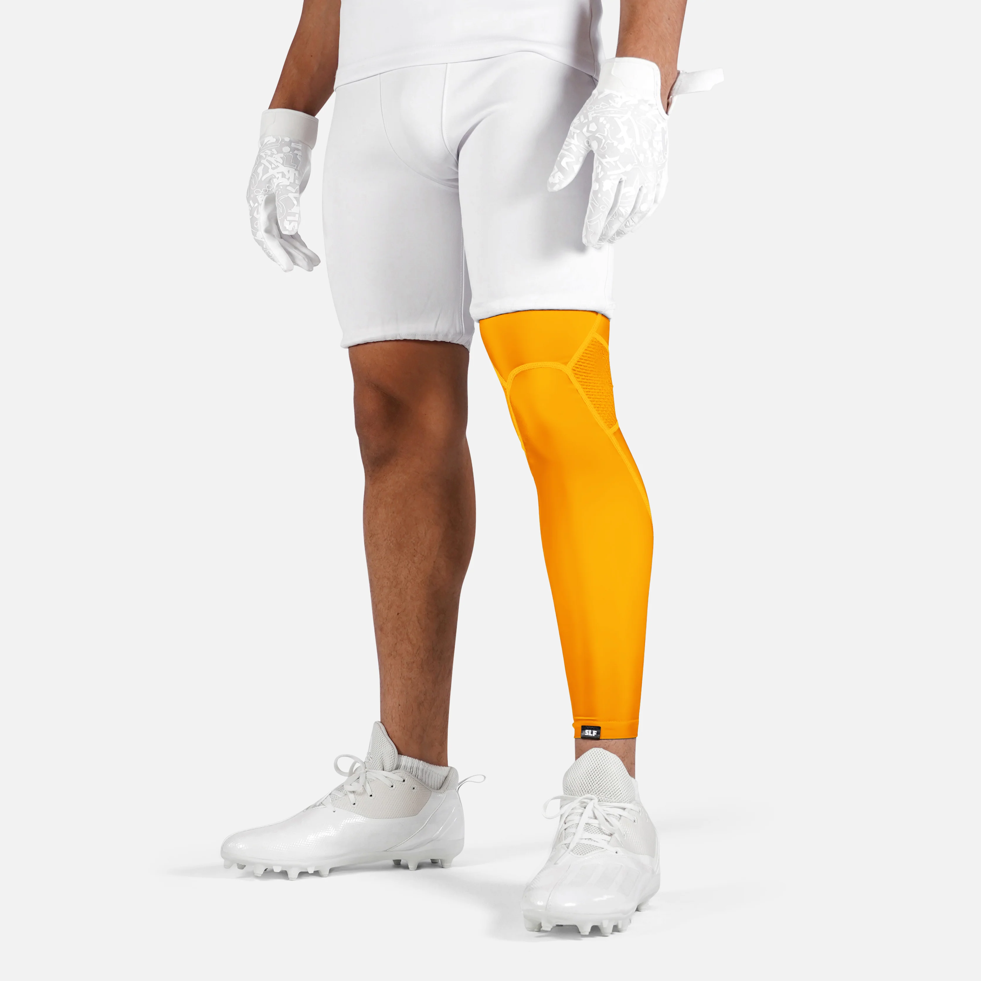 Hue Yellow Gold Football Pro Leg Sleeve - Image 4