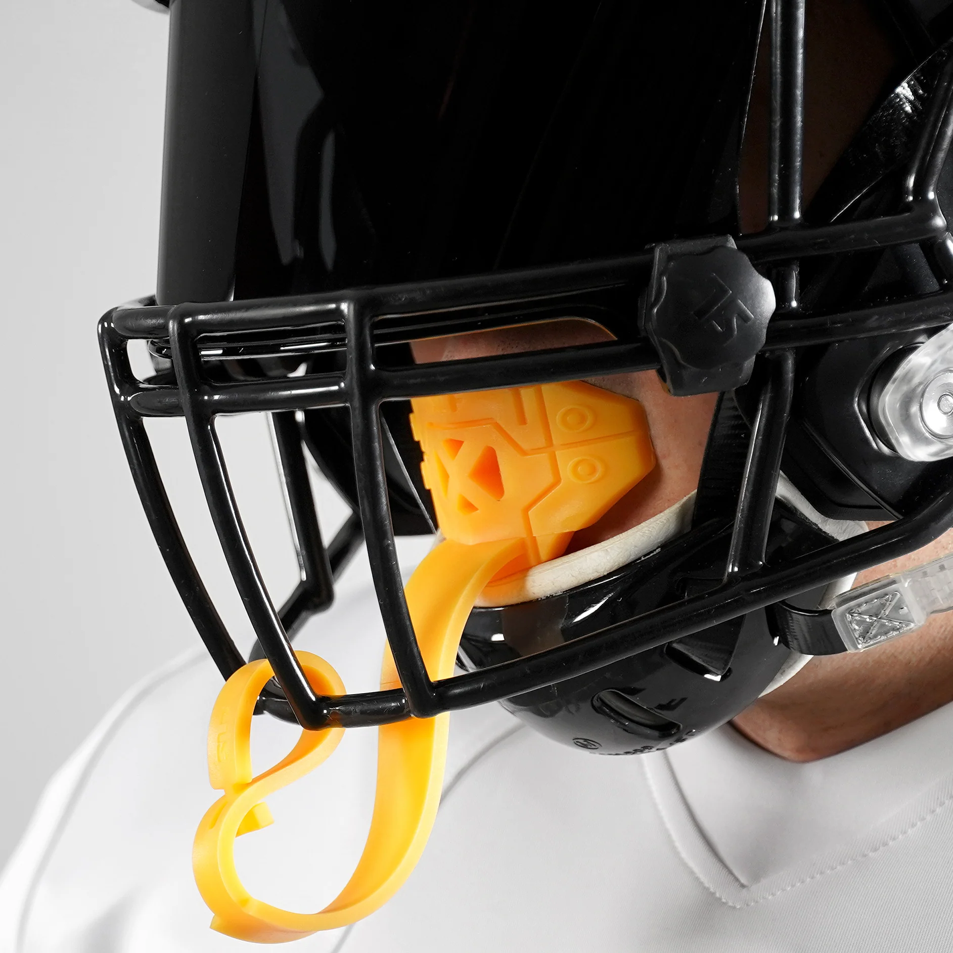 Hue Yellow Gold X Football Mouthguard - Image 4