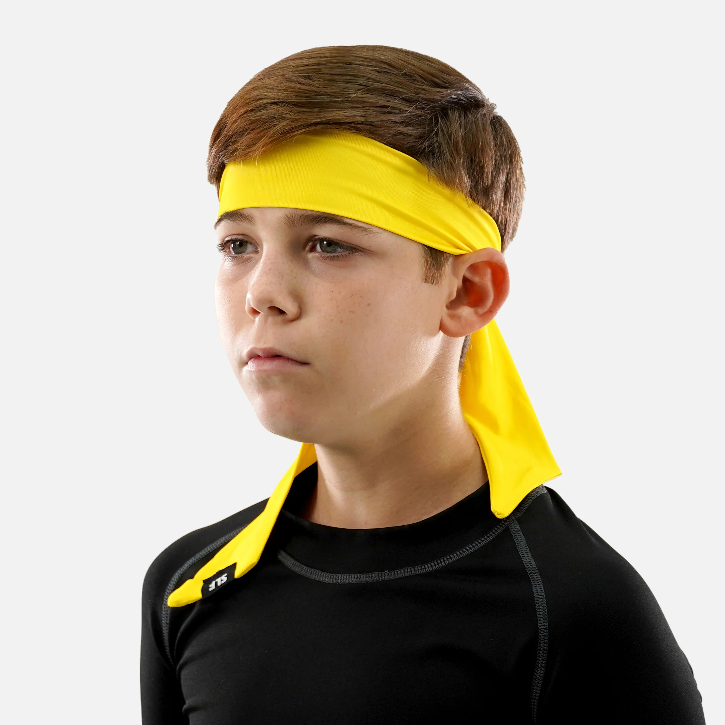Hue Yellow Kids Ninja Headband - Image 2