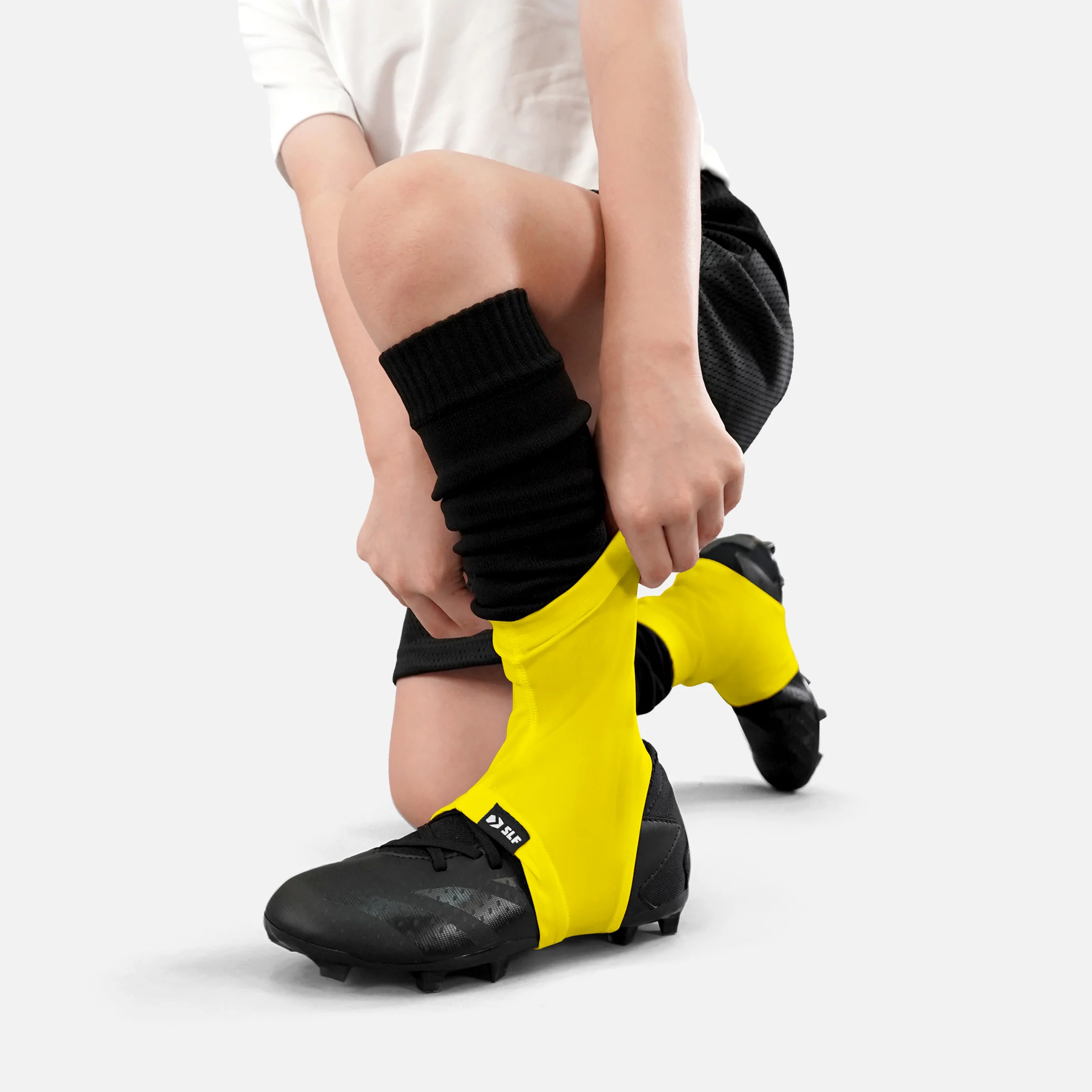 Hue Yellow Kids Spats / Cleat Covers - Image 3