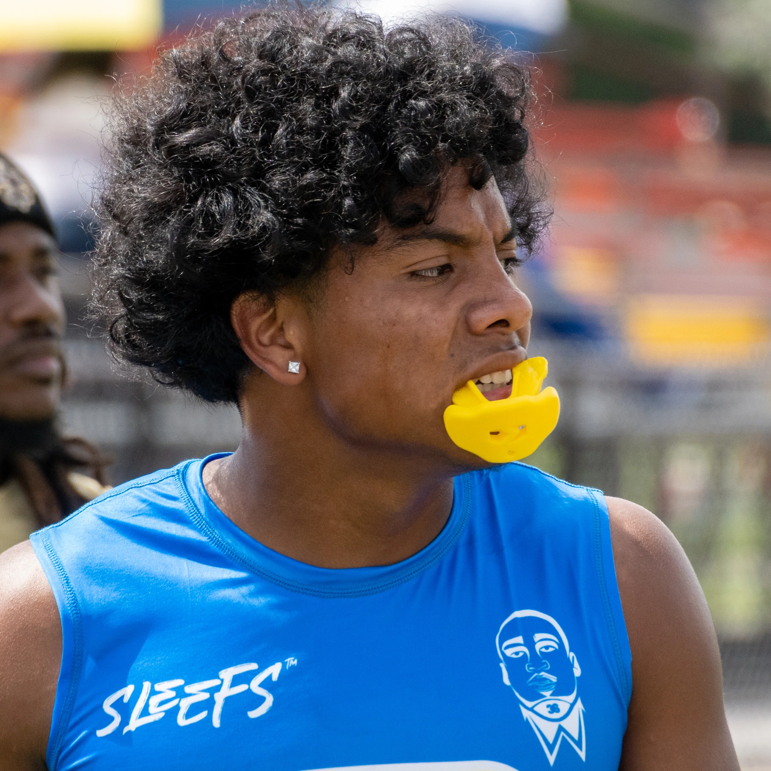 Hue Yellow Soft Football Mouthguard - Image 6