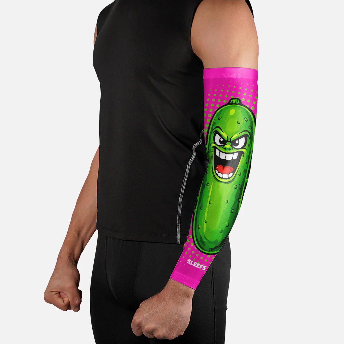 Hyper Pink Super Pickle Arm Sleeve - Image 3