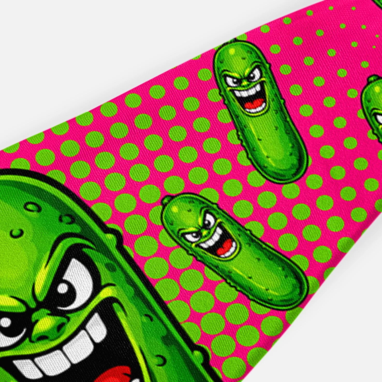 Hyper Pink Super Pickle Kids Headband - Image 3