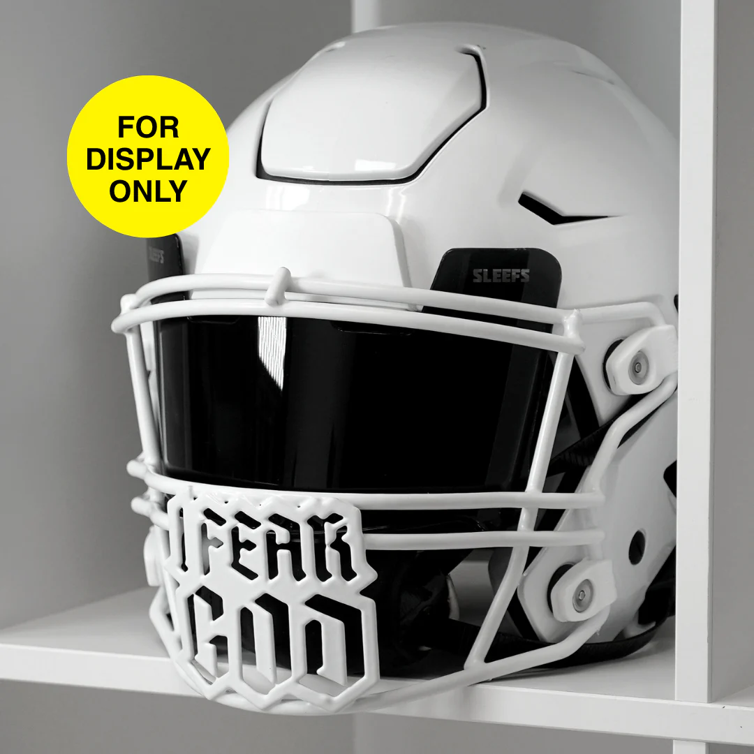 I Fear God Football Facemask for Riddell SpeedFlex - Image 2