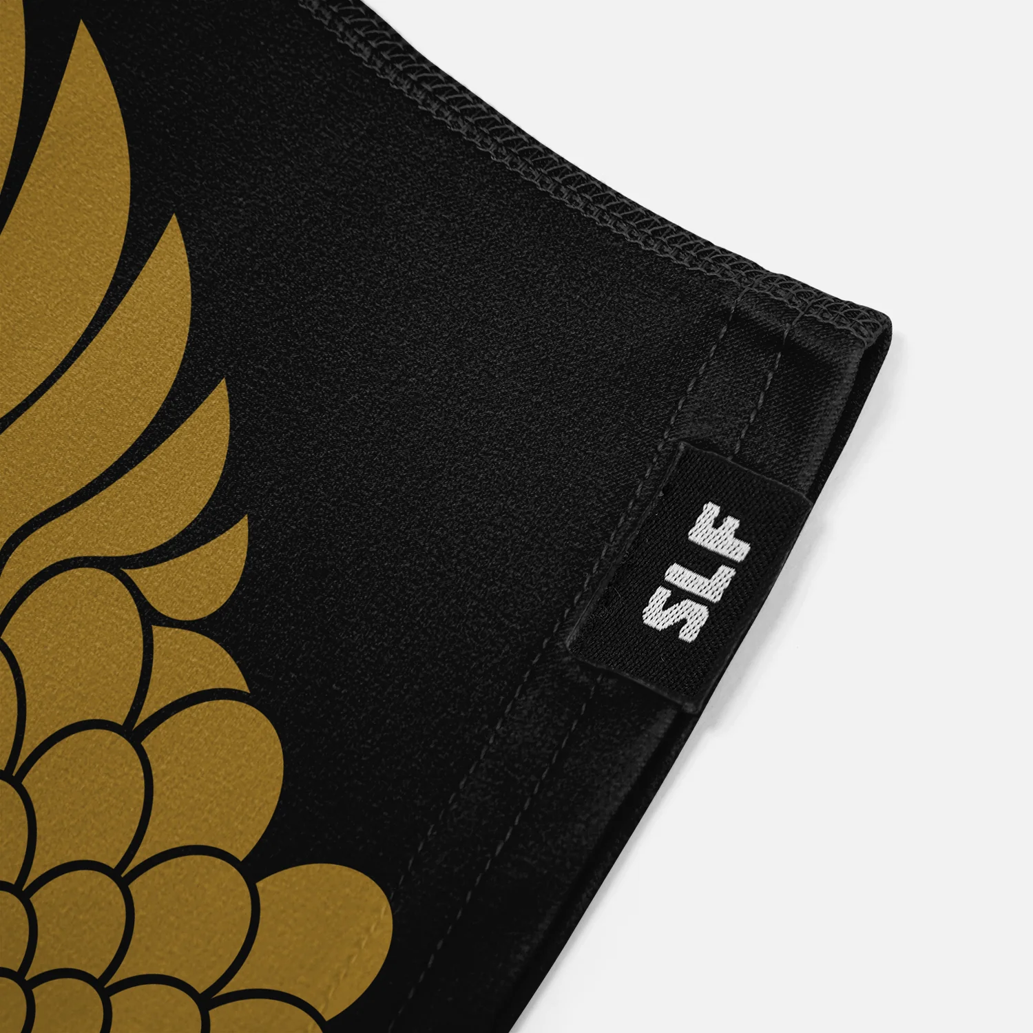 Icarus Black Gold Spats / Cleat Covers - Image 5