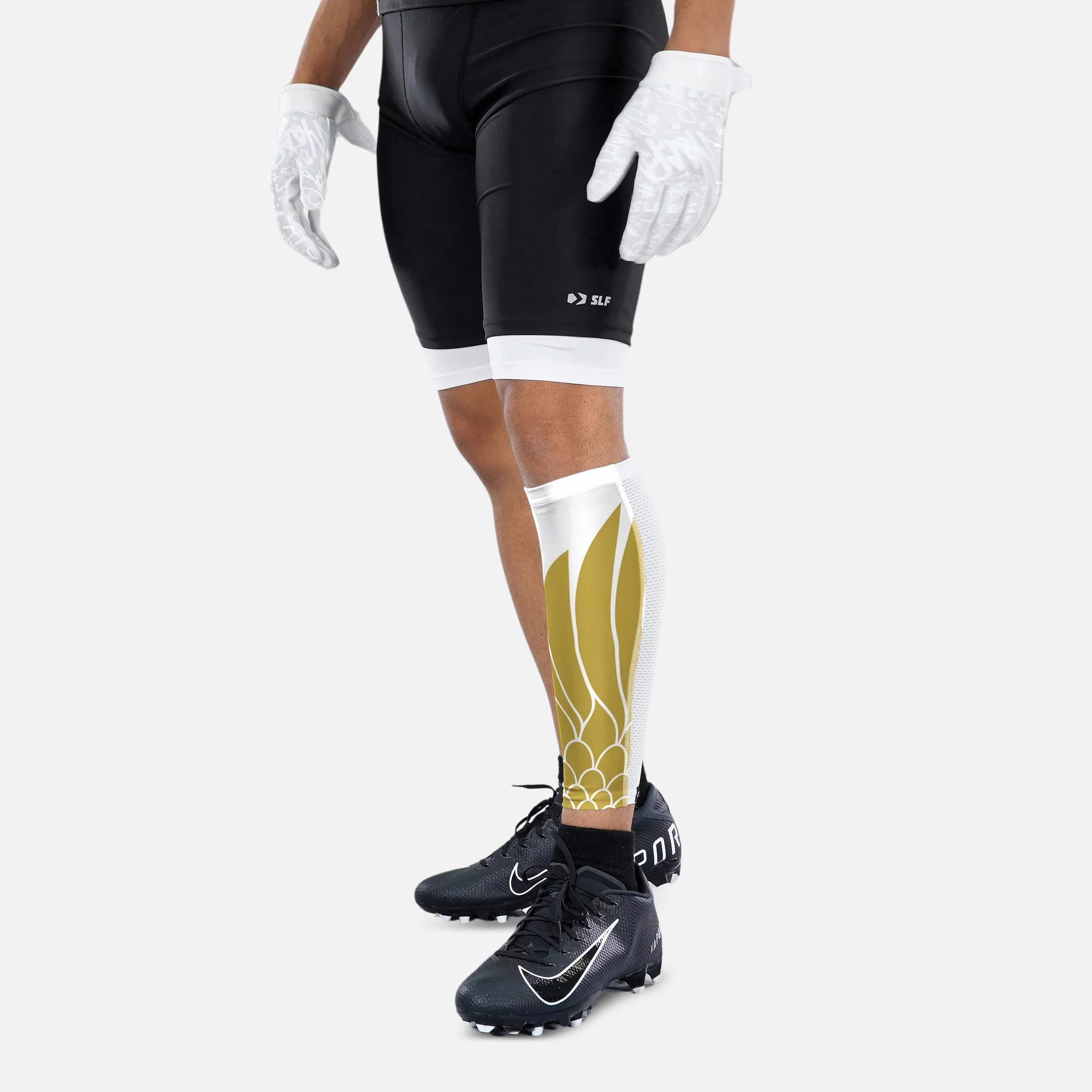 Icarus White Gold Pro Calf Sleeve (Single) - Image 3