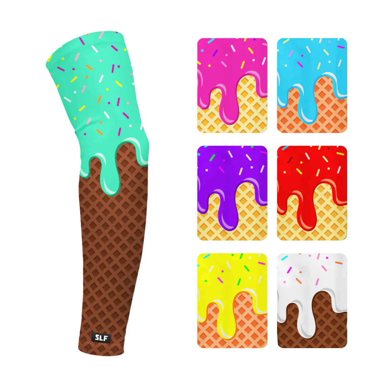 Ice Cream Cone Arm Sleeve