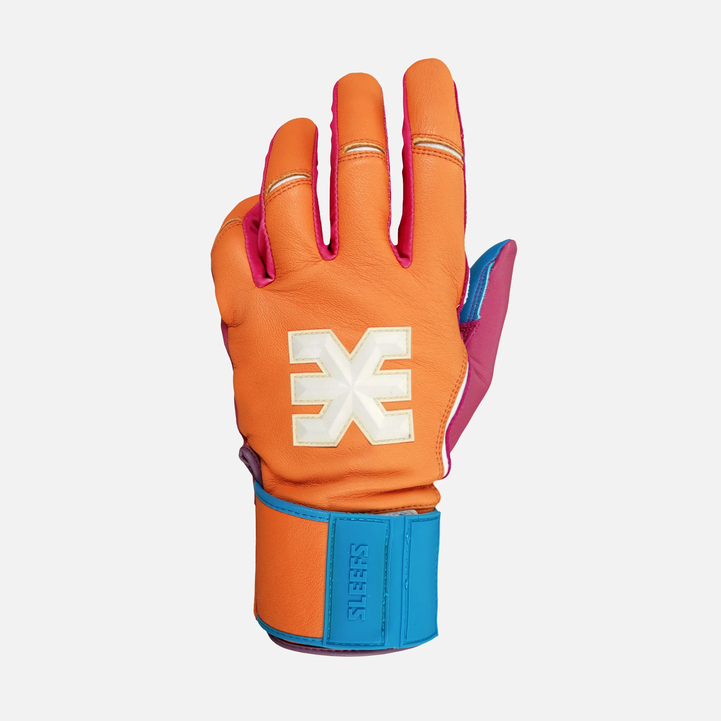 Ice Cream Cone Baseball Batting Gloves - Image 3