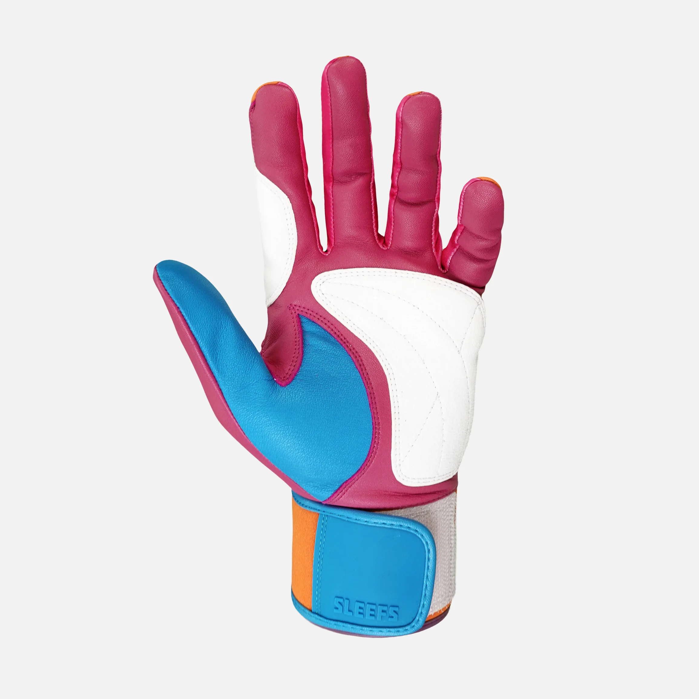 Ice Cream Cone Baseball Batting Gloves - Image 4