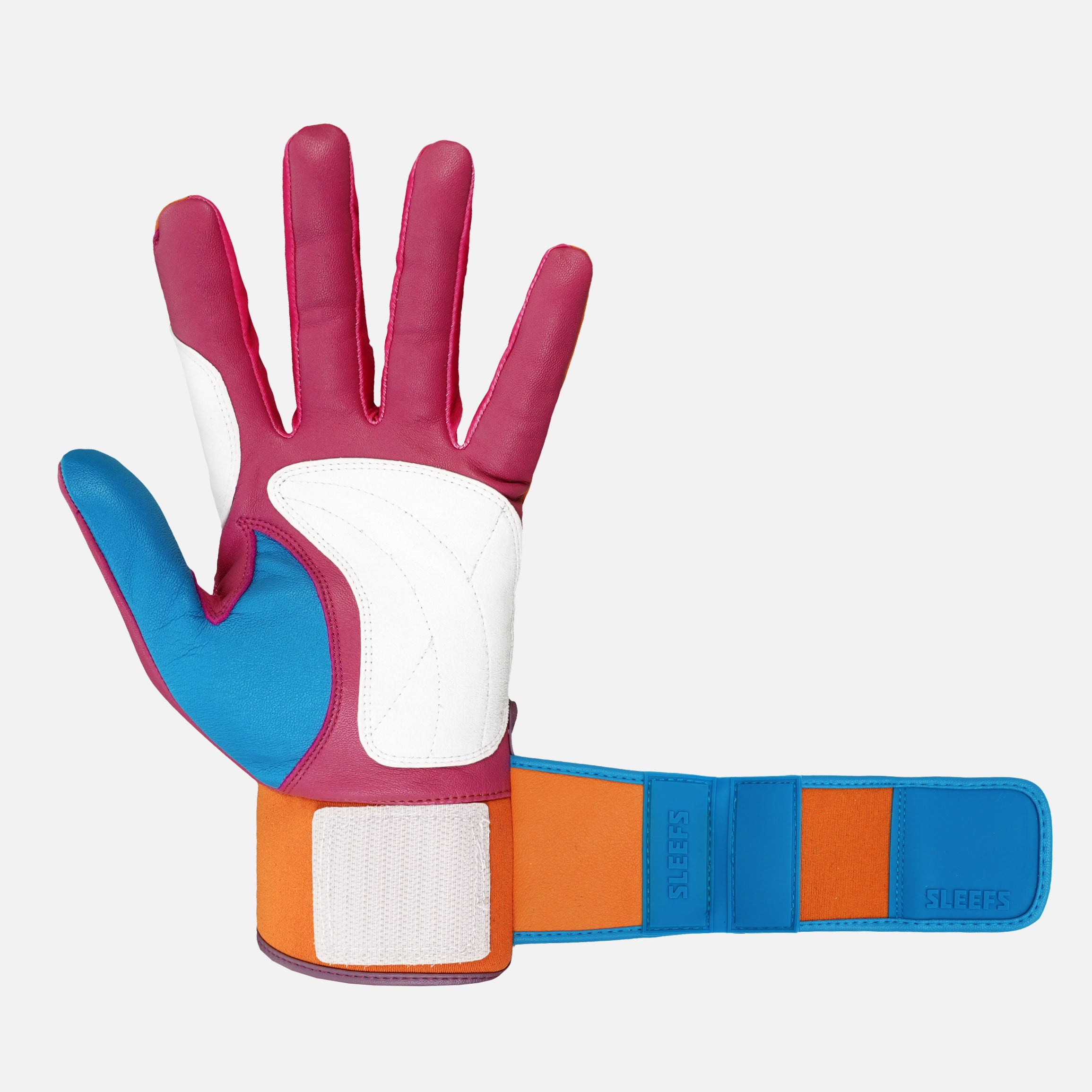 Ice Cream Cone Baseball Batting Gloves - Image 7