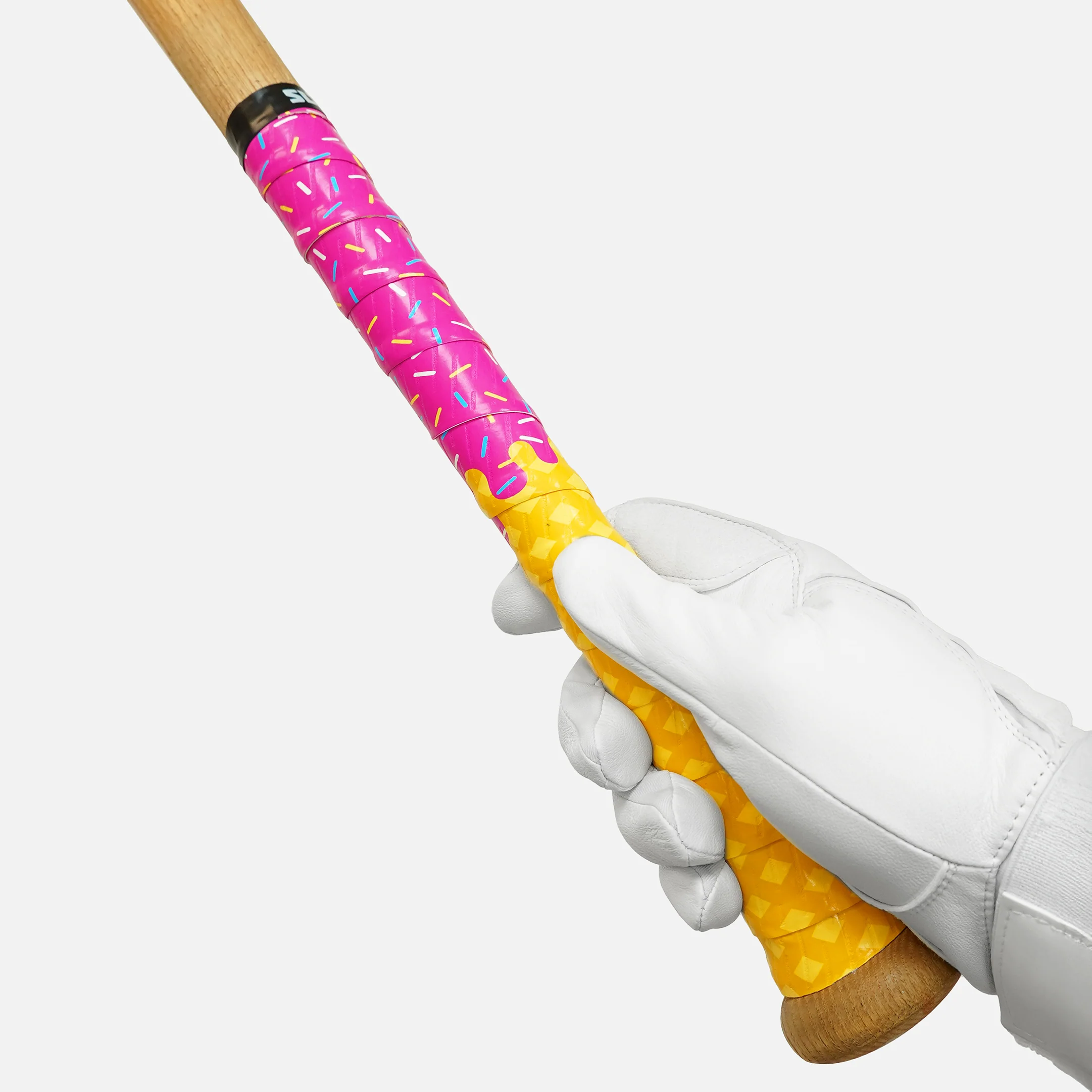 Ice Cream Cone Magenta Bat Grip - Image 4