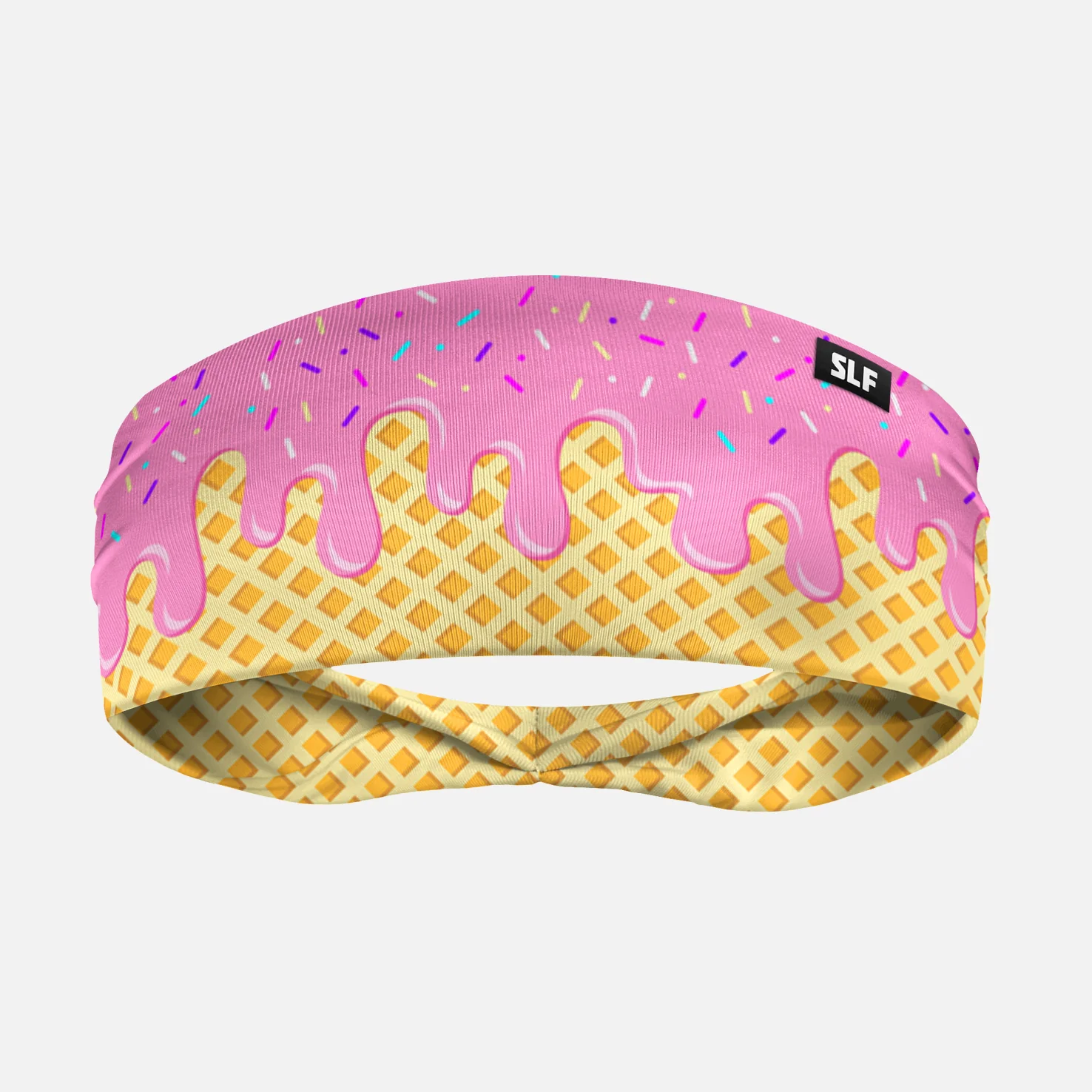 Ice Cream Cone Pink Headband