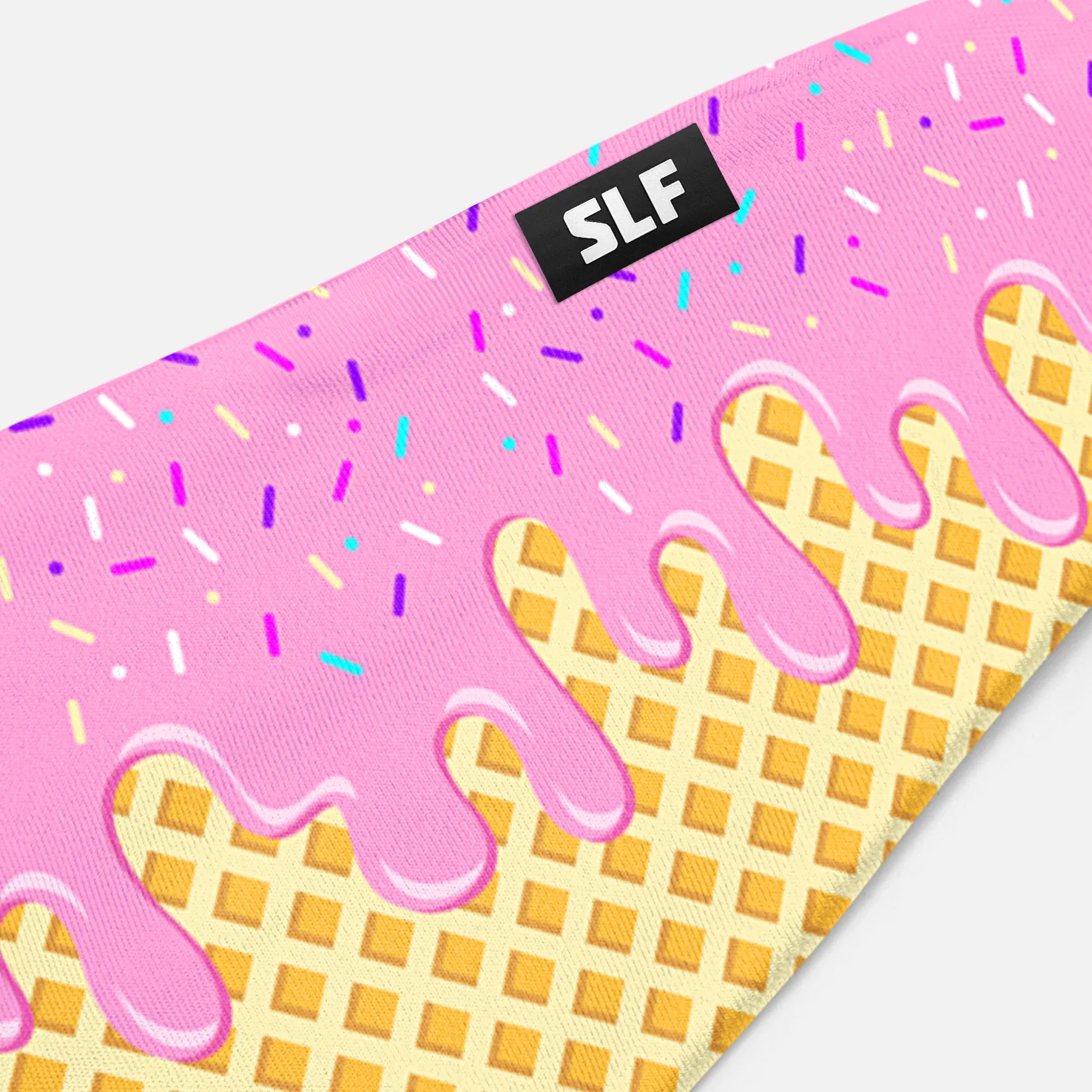 Ice Cream Cone Pink Headband - Image 2