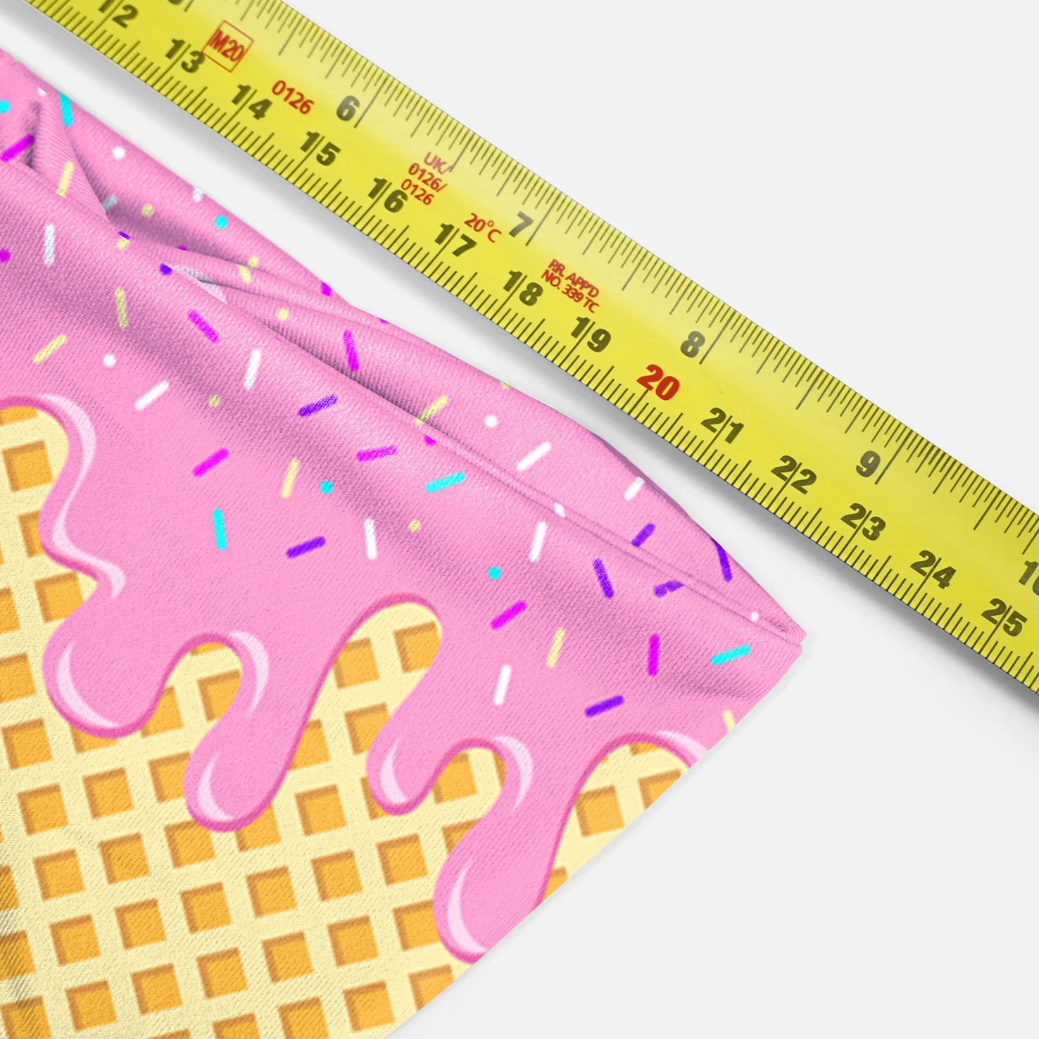 Ice Cream Cone Pink Headband - Image 4