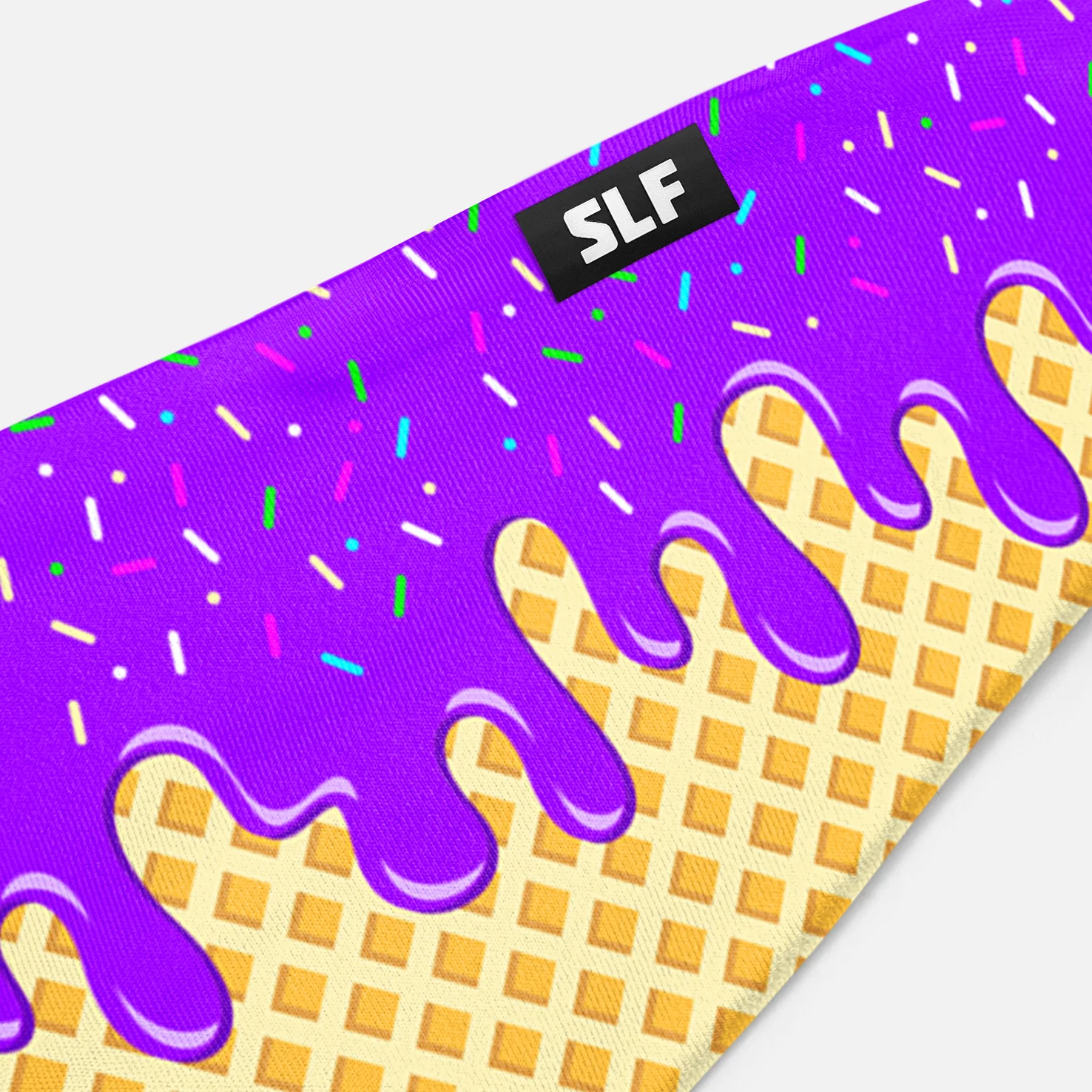 Ice Cream Cone Purple Headband - Image 2
