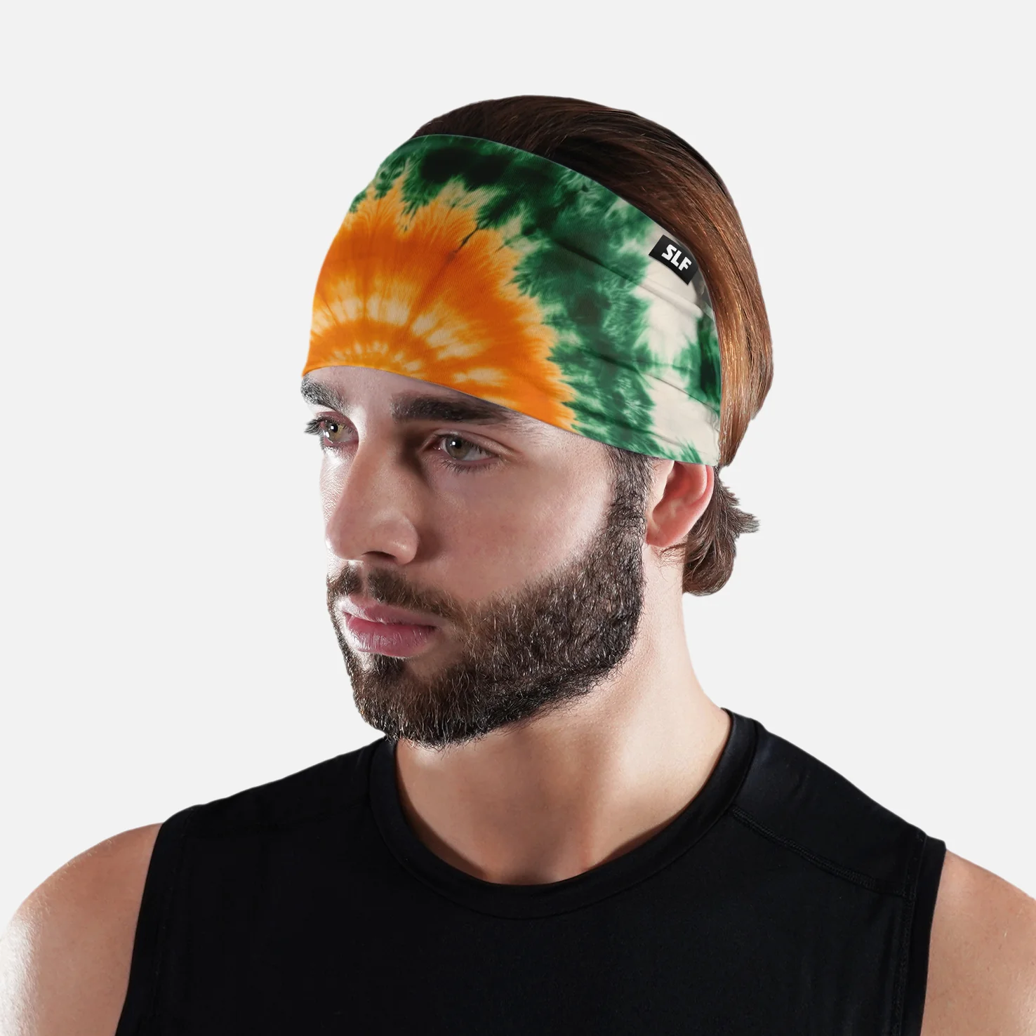 Irish Swirl Tie Dye Headband - Image 2
