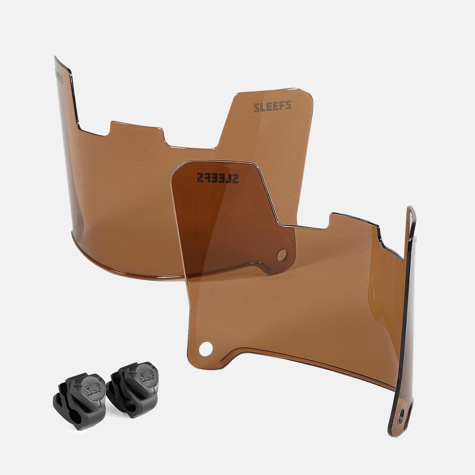Ironbark Brown Clear Helmet Eye-Shield Visor for Kids - Image 2